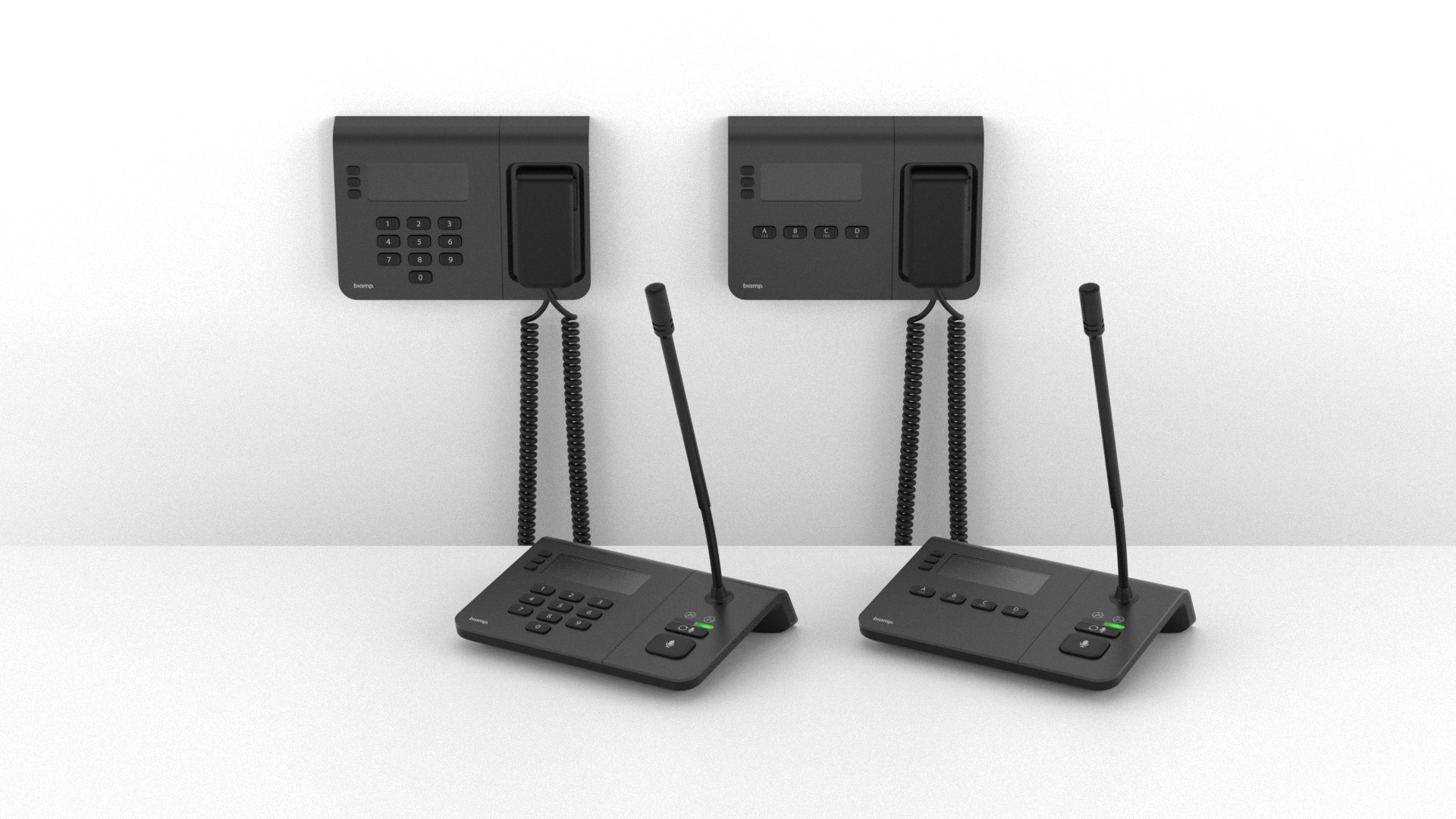 Biamp NPX Paging Station configurations