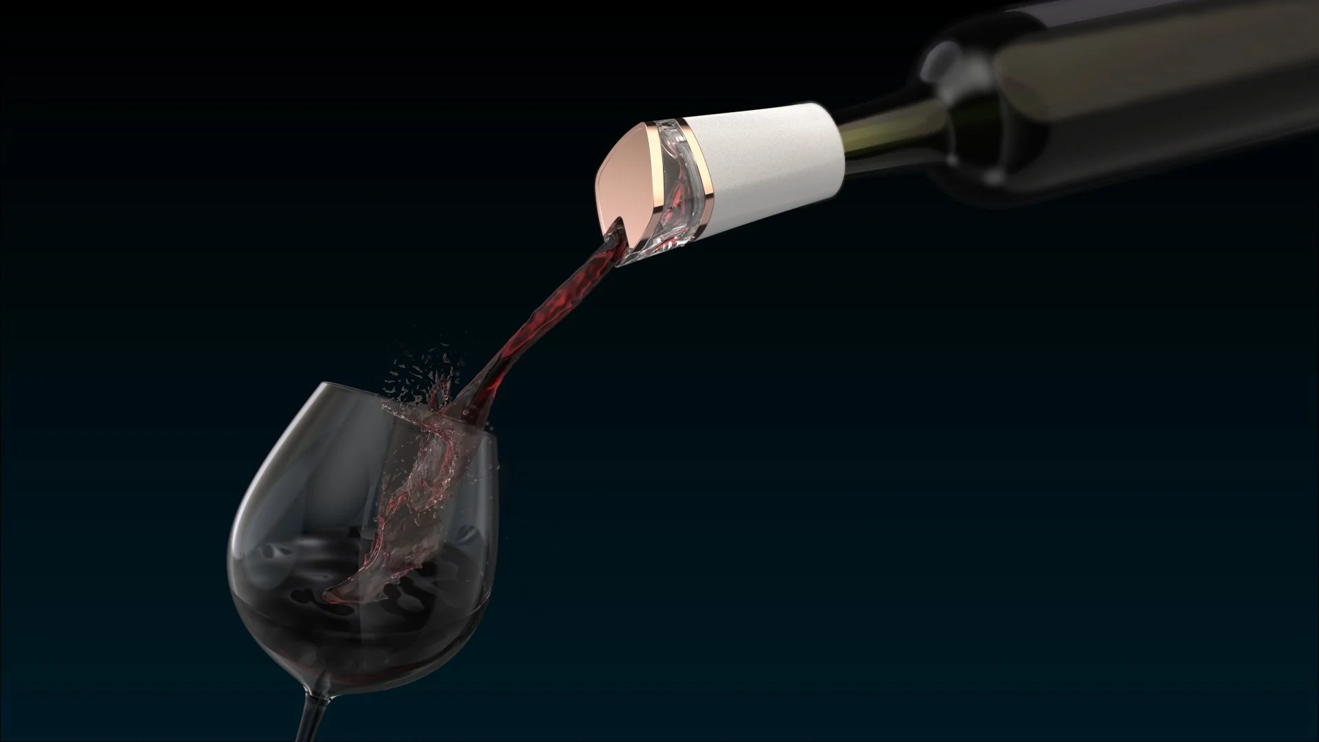 PureWine Phoenix pouring red wine