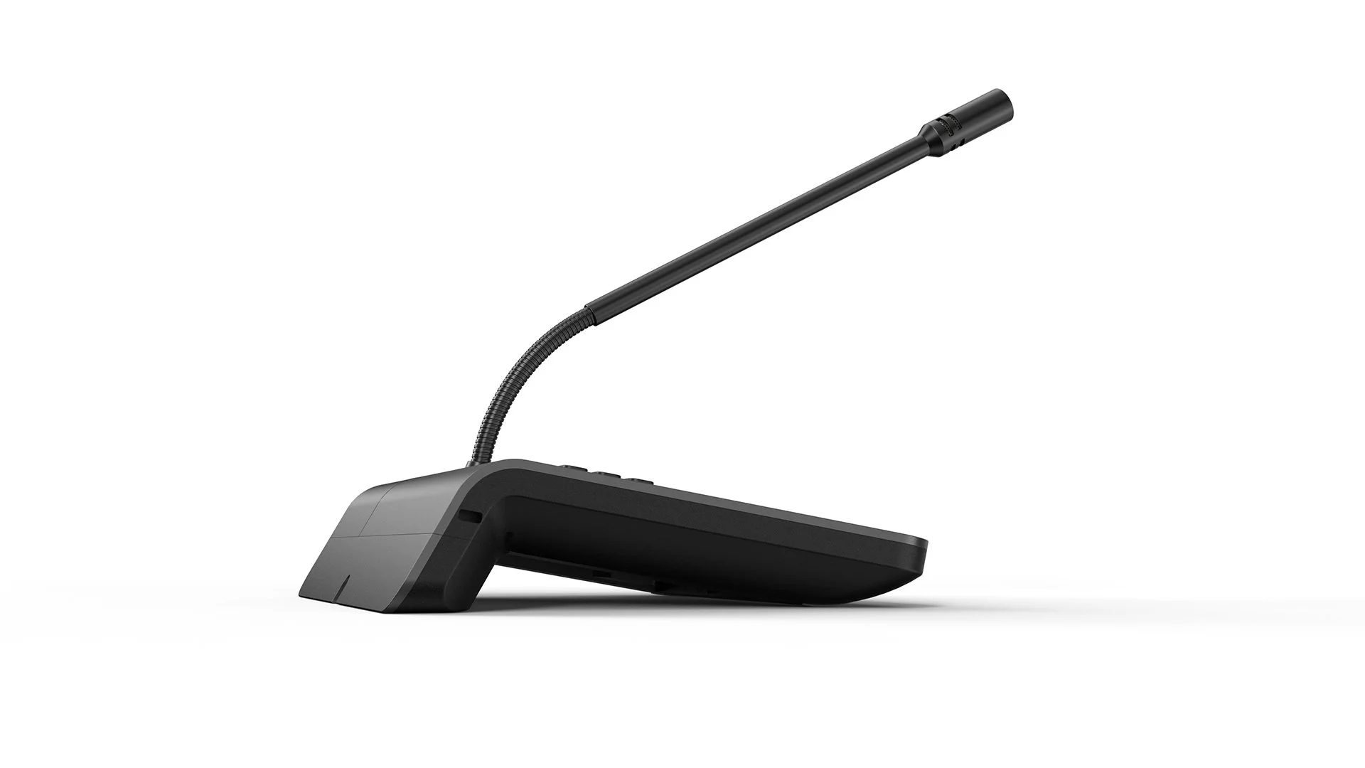 Rear view of Biamp NPX paging station