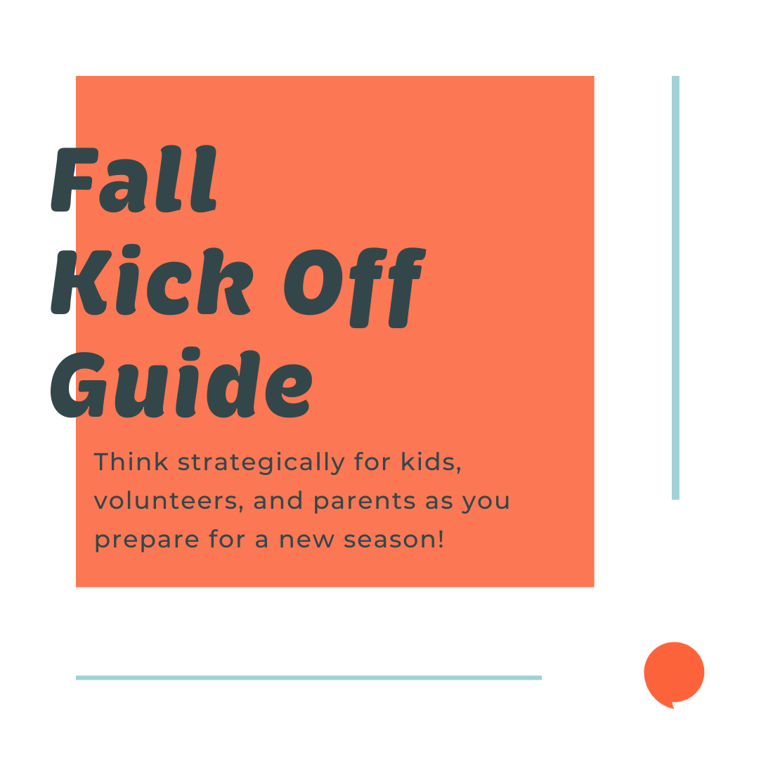 Fall Kick Off Guide — Next Gen Ministry Network