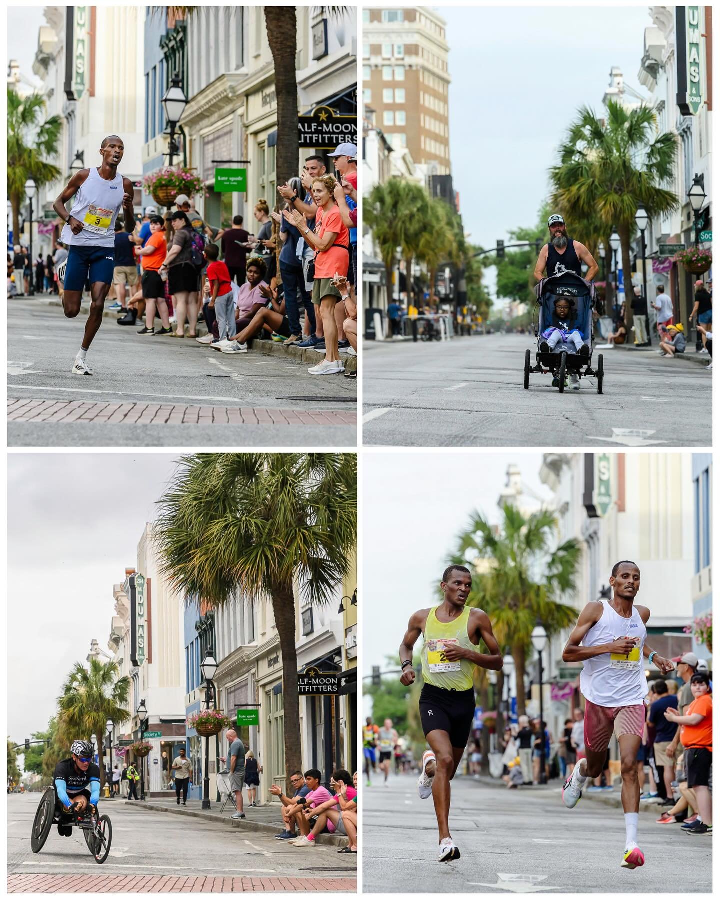 I was out on the sidelines this year to cheer on Megan&mdash;and of course brought my camera along. 

Once I saw the leaders flying down King Street, just before mile marker 6, I couldn&rsquo;t resist capturing it. 

The energy, emotion, and yes, eve