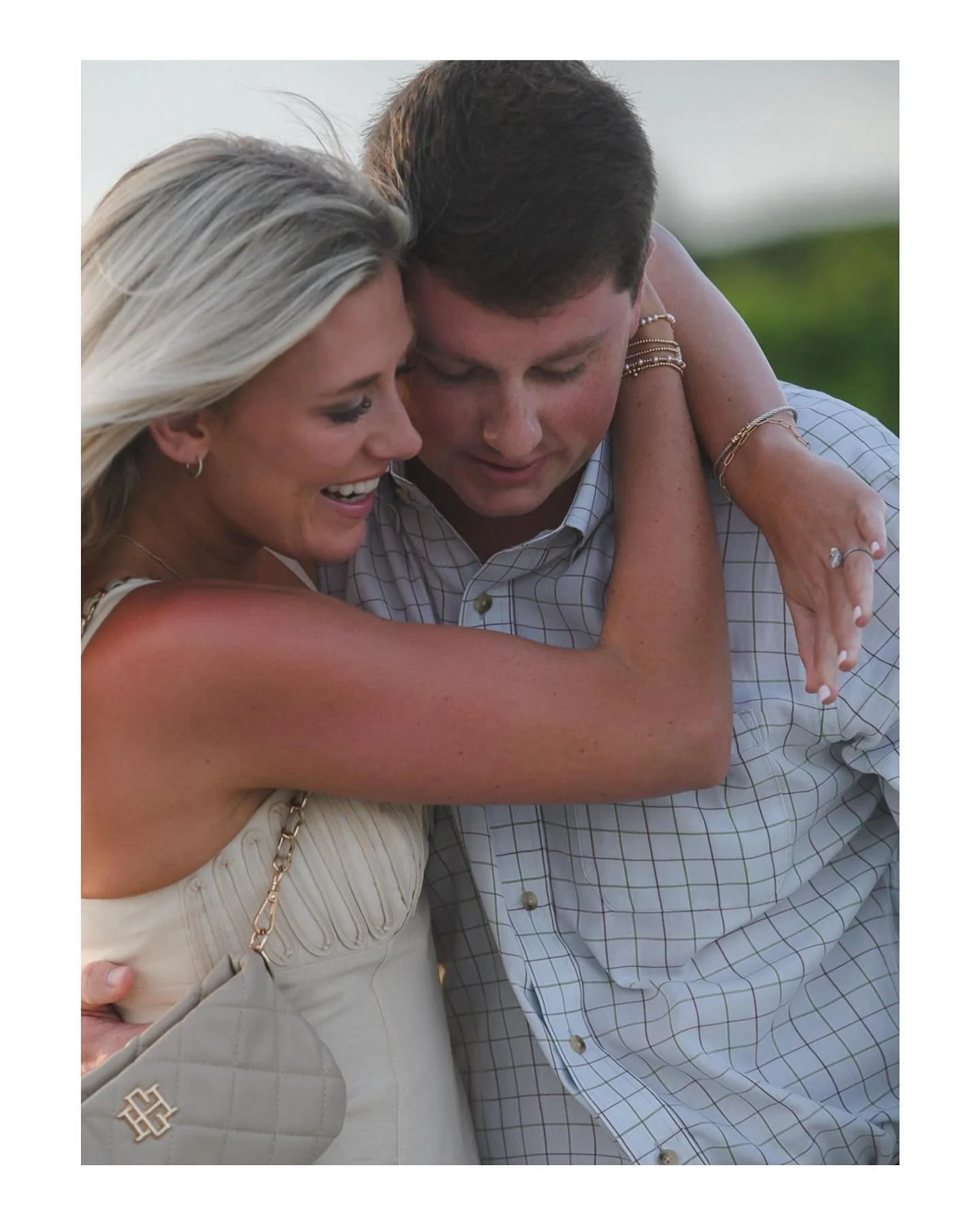 The forecast said cloudy, but the evening sky unfolded into something magical for this sweet couple. He planned a weekend getaway to Kiawah and a surprise proposal on the beach &mdash; and of course, she said yes.

There&rsquo;s a certain kind of ene