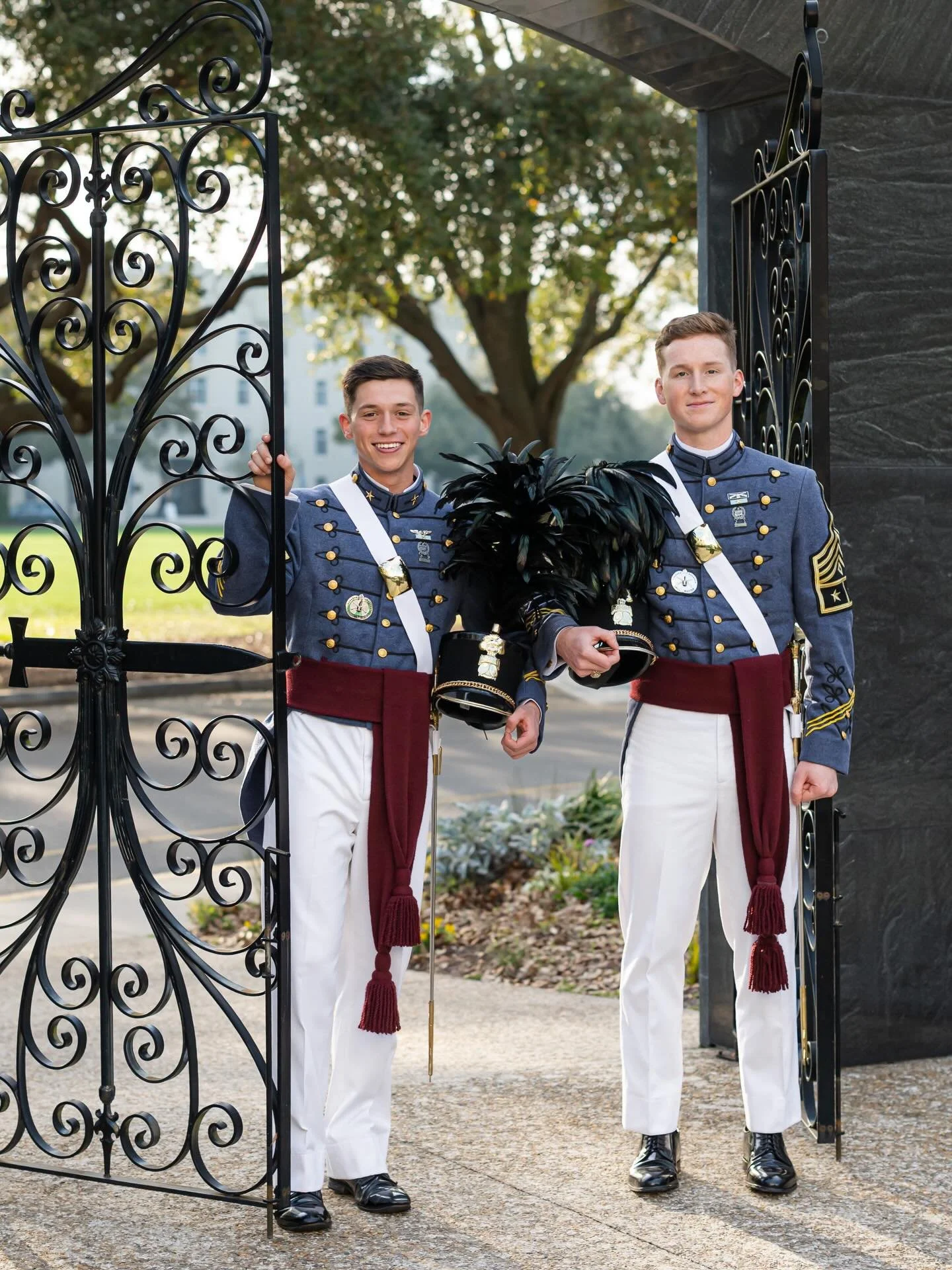 Two cadets + one photo session = more fun.

Sharing your senior session with a friend just makes the session more relaxed...and more fun of course. 

You still receive your own gallery but also&nbsp;bonus shots with your fellow cadet that you wouldn&