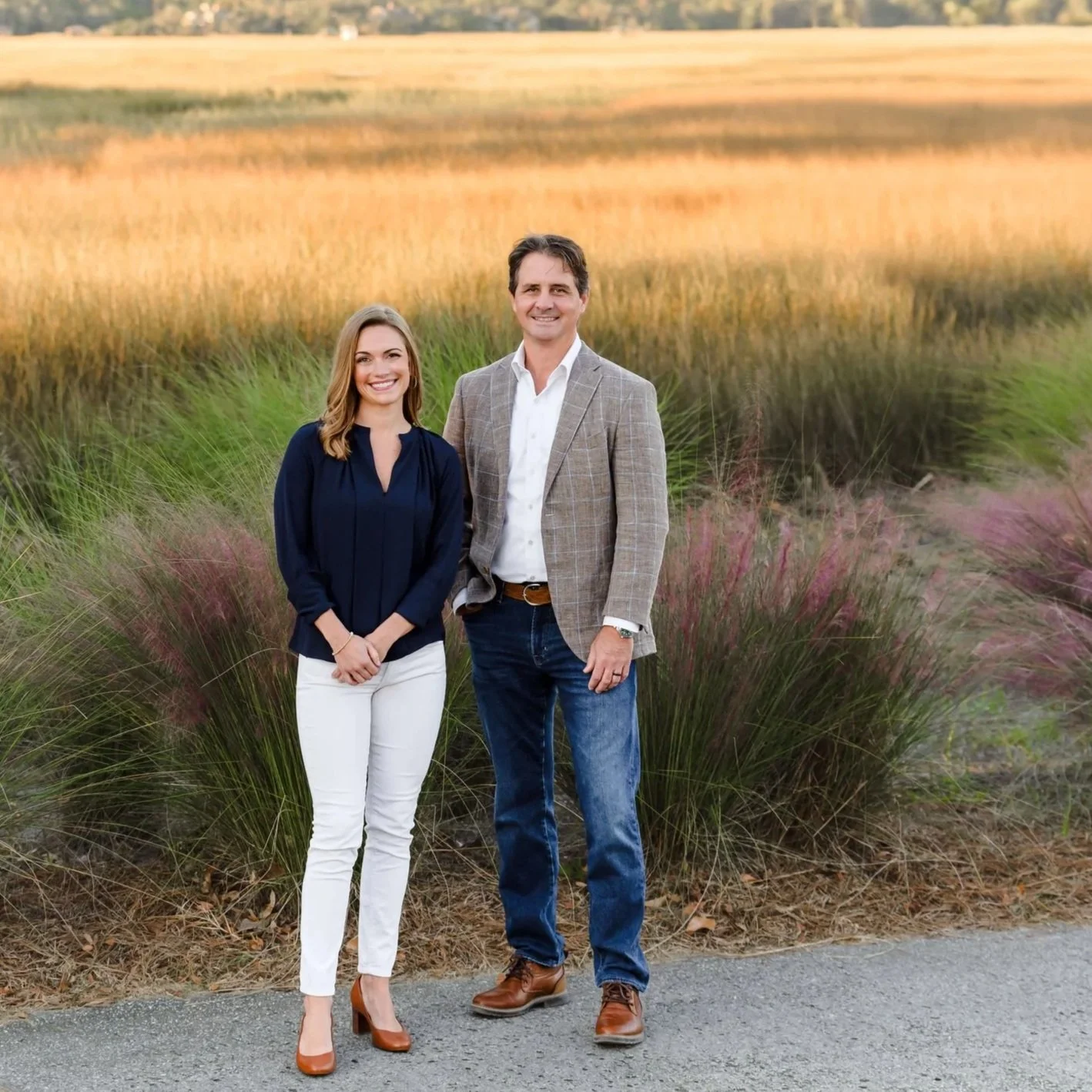 Team Photo of Real Estate Team Outdoors 