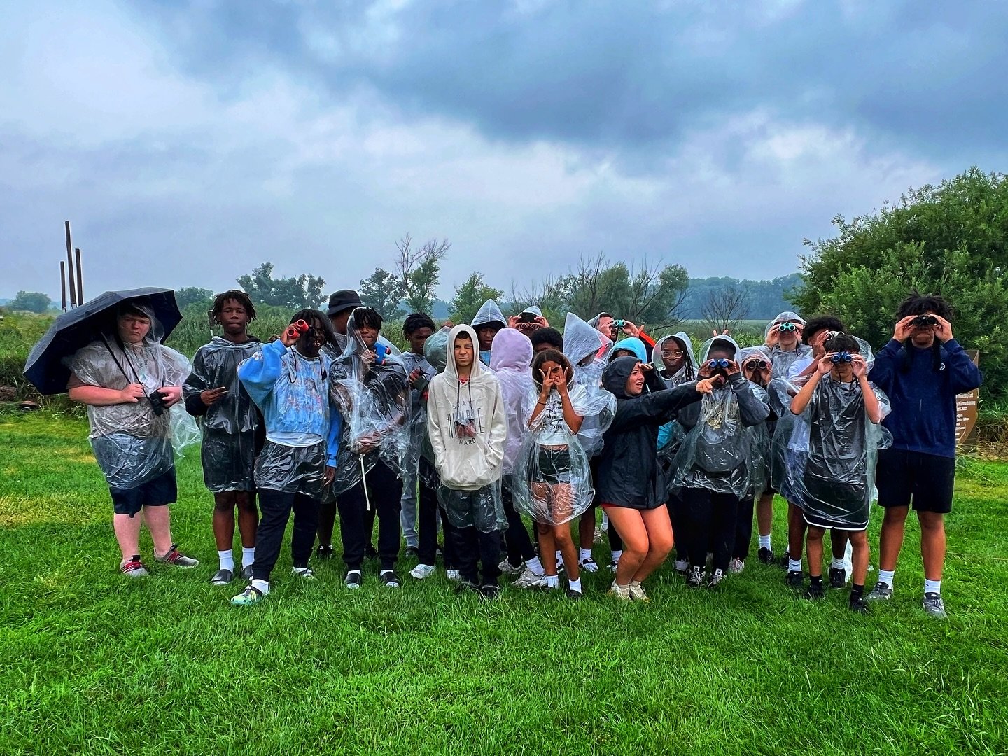 What a day out at Horicon Marsh with the @goodmancenterwi High School Freshman crew! As part of our Bus to Nature Program, @wiscobirder led a Bird Joy Seminar&mdash;and let me tell you, the young minds brought the curiosity, energy, and heart!

We ki