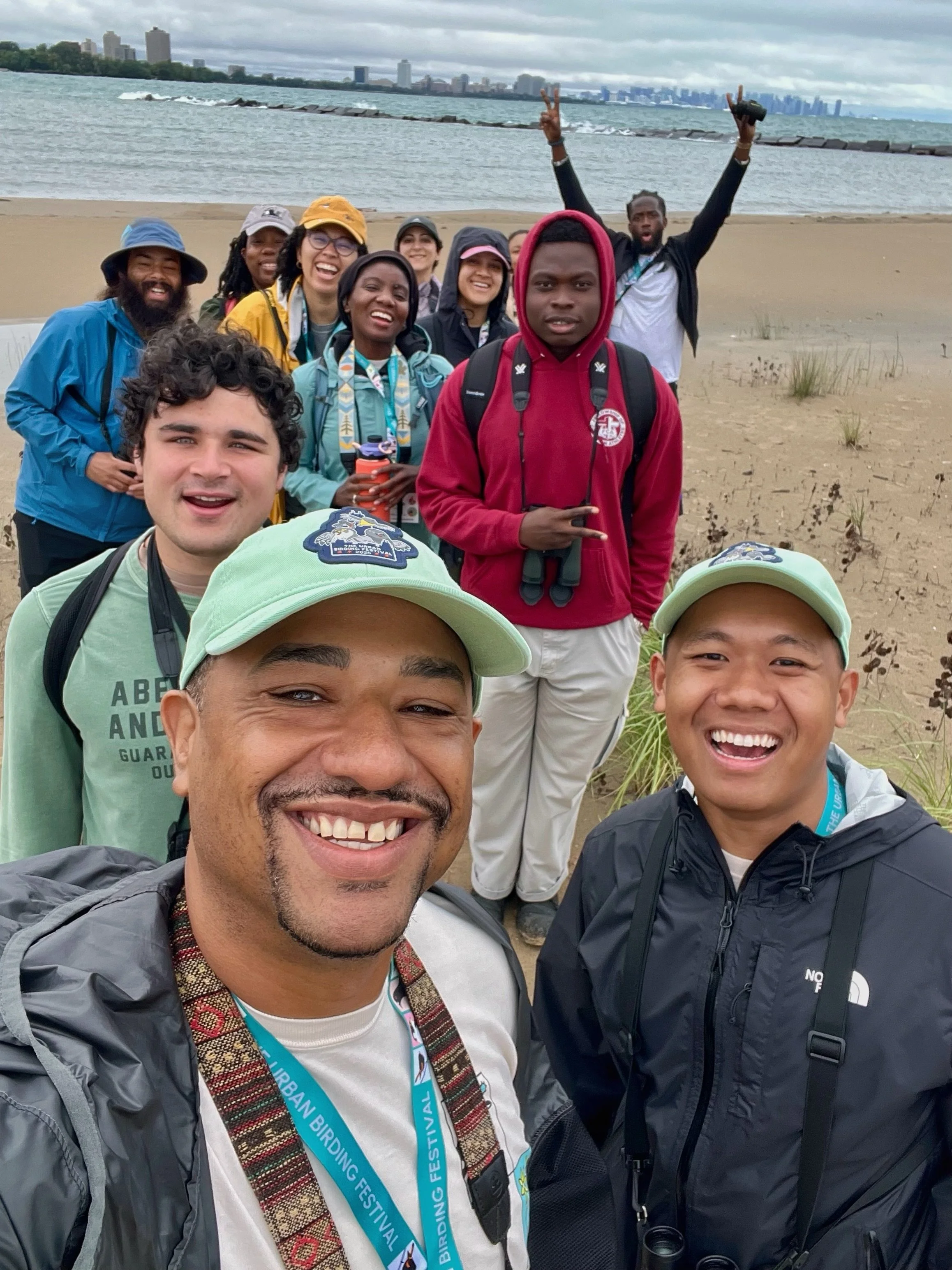 Despite a little rain, The @urbanbirdfest was an absolute blast! I had the honor of leading two bird walks and delivering Friday&rsquo;s keynote to a packed house full of enthusiastic Bird Nerds. 🙌🏾

Saturday was just as fun, especially catching @t