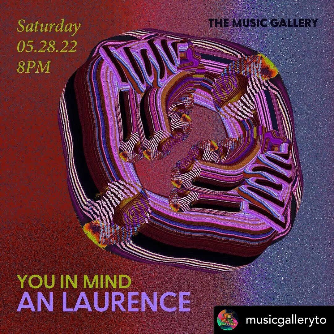 This Saturday in #Toronto!! @an_laurence_ presents @whothefismoses &lsquo;s immense &ldquo;Chants D&rsquo;amour&rdquo; in its entirety at @musicgalleryto @918bathurst featuring new choreography!!

Heard the record and now ready to experience this wor