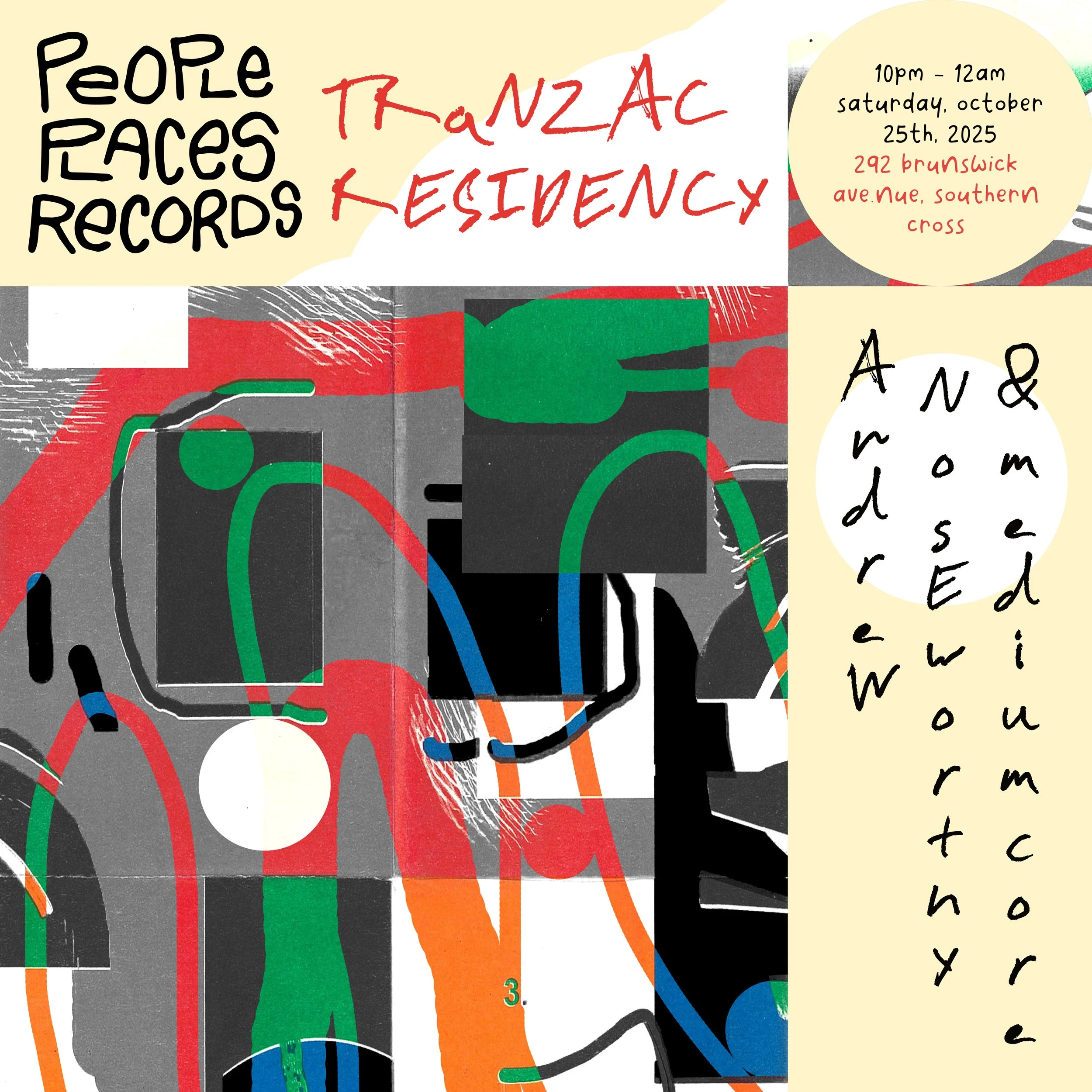 PPR Tranzac Residency: mediumcore + Andrew Noseworthy
