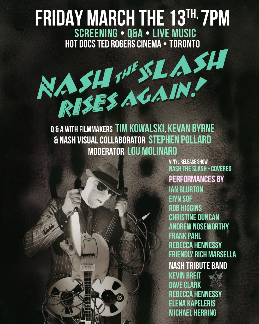 Nash the Slash Rides Again! + Concert