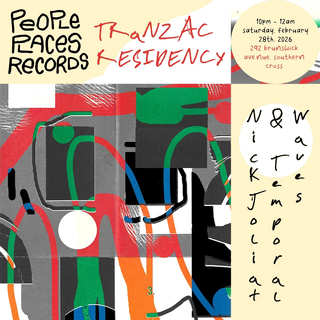 PPR Tranzac Residency: Temporal Waves + Nick Joliat