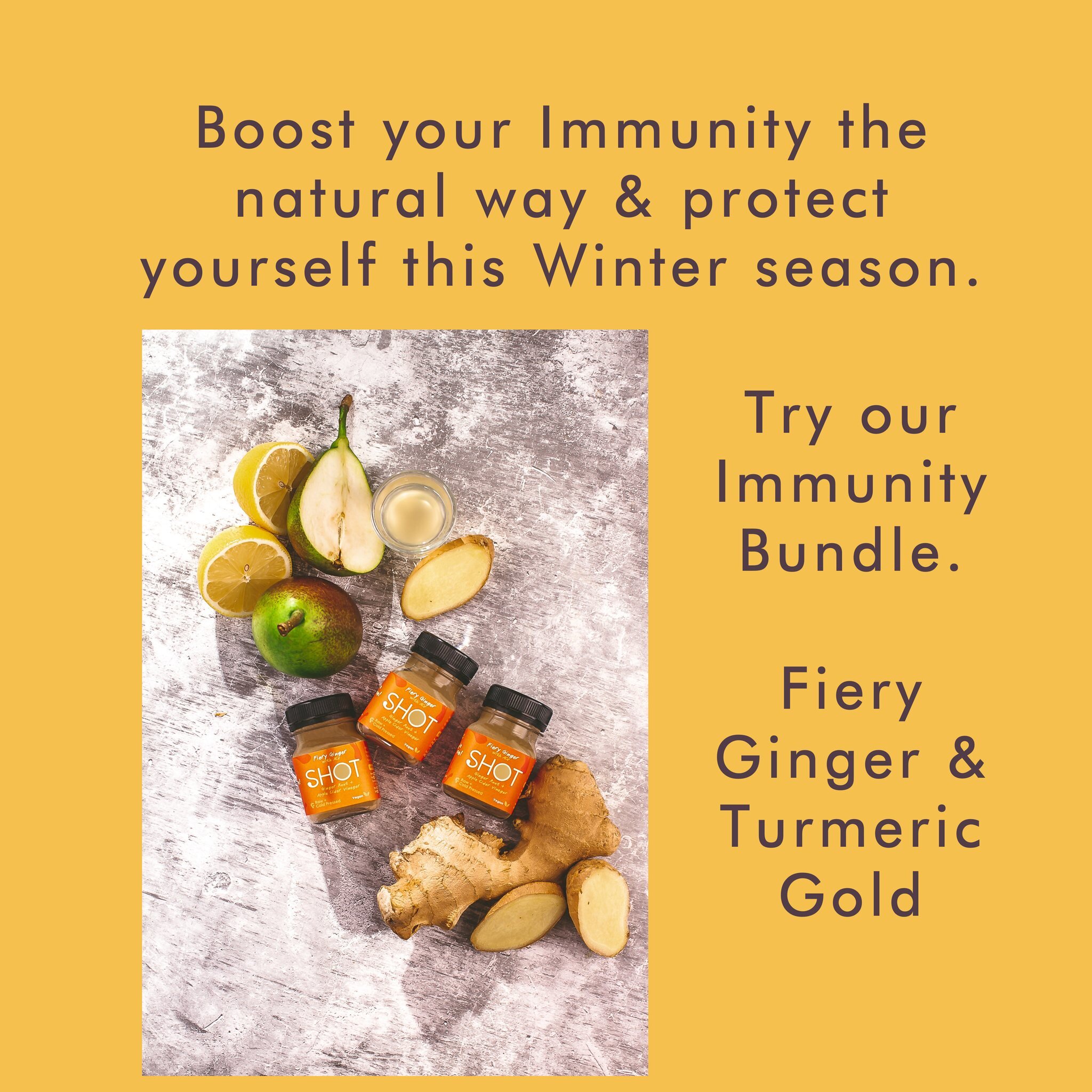 This really is IMMUNITY at its best keeping colds and flu at bay, the natural way with SHOT IMMUNITY ++ bundle. 

See our latest offer to help you get protected this Winter

🍂 Get Free delivery &amp; FREE shots in every IMMUNITY ++ bundle. 
 (21 SHO