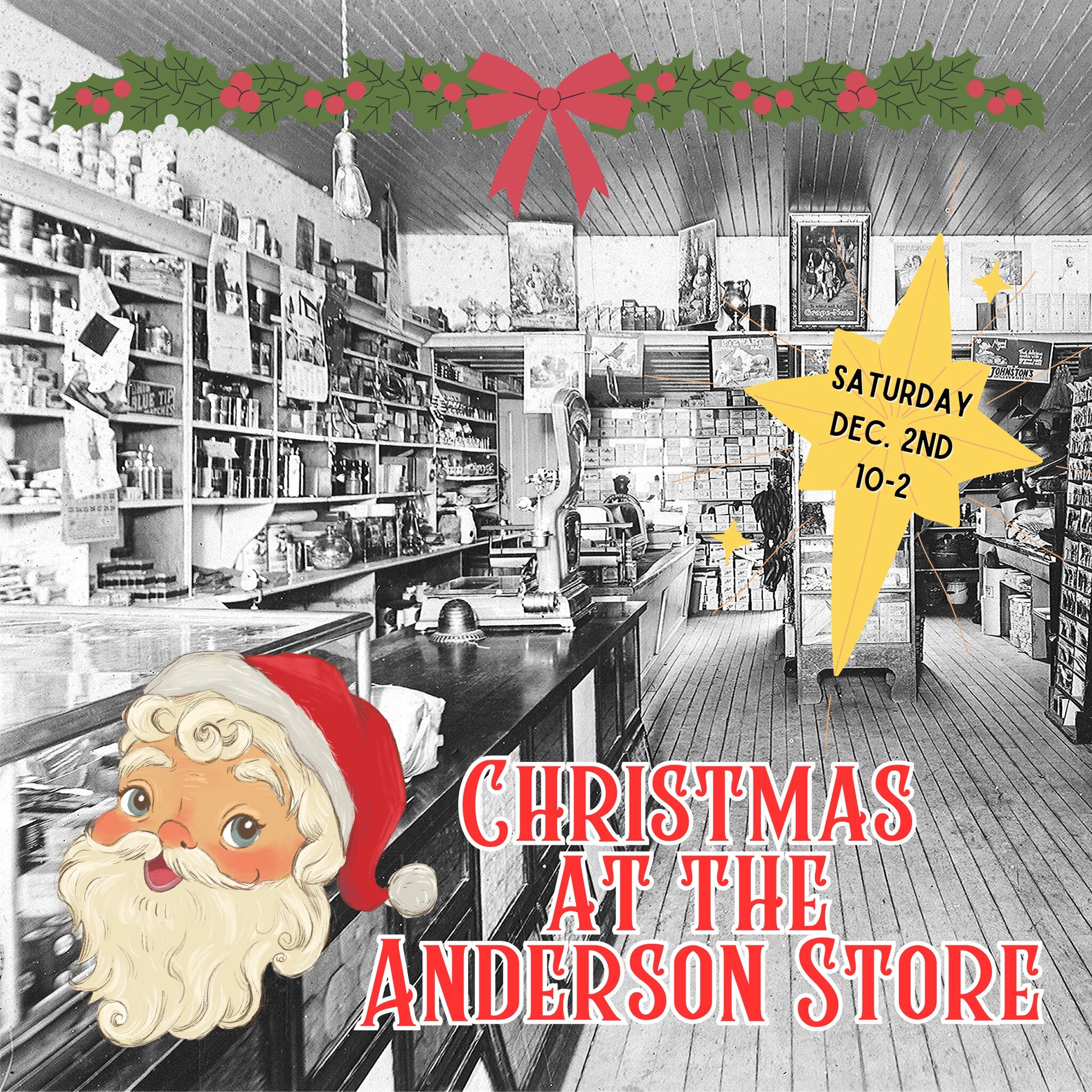 Don't miss the unique opportunity to visit the historic Anderson Store during the winter this Saturday, December 2nd from 10AM-2PM for @ephraim_wi Christmas in the Village! We will have special holiday cards and prints by Karsten and Ellen Topelmann 