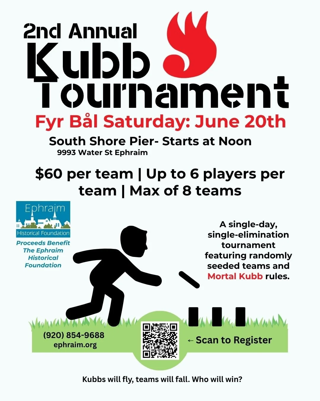 2nd Annual Kubb Tournament at Fyr Bal  