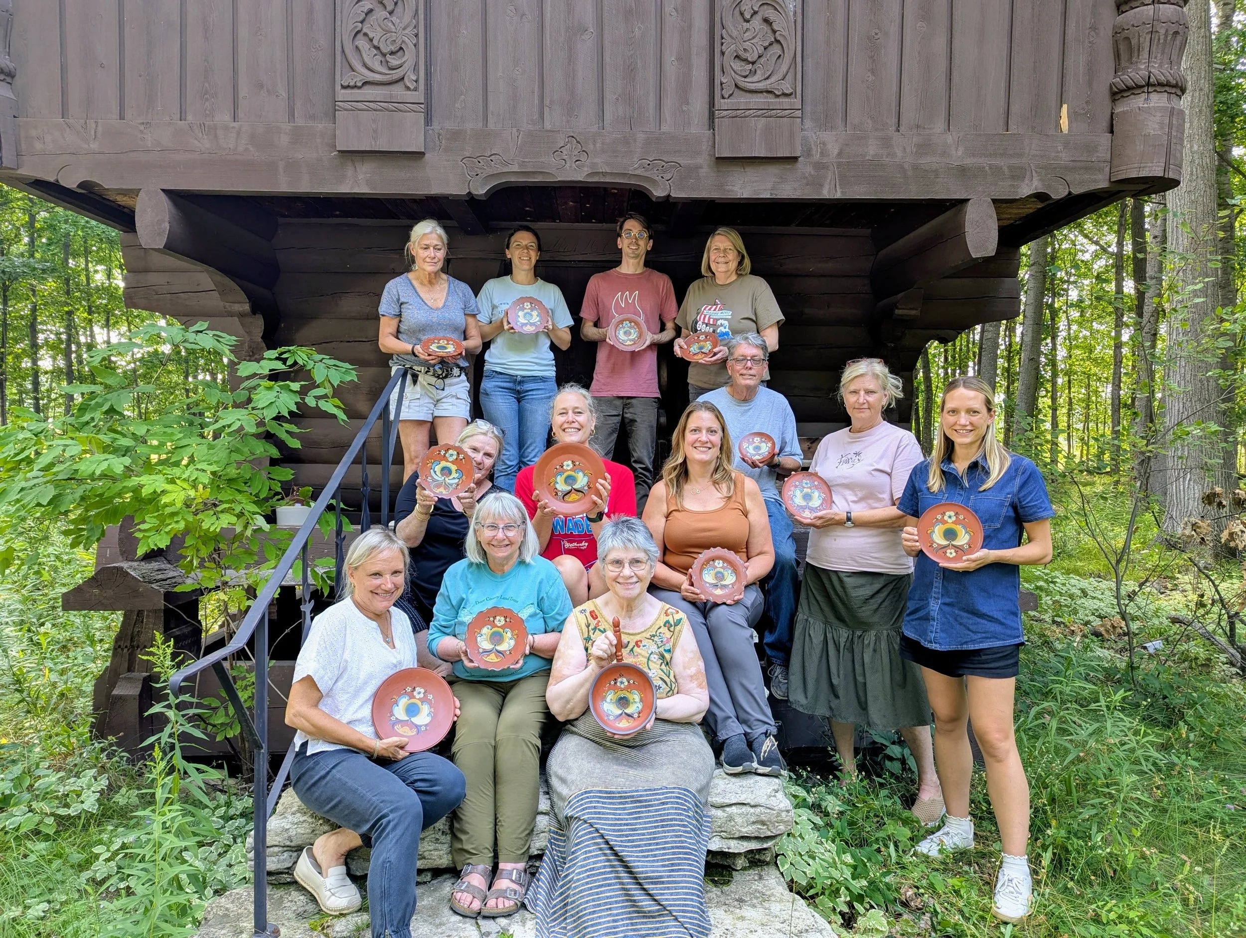 Beginner's Rosemaling Course — Ephraim Historical Foundation