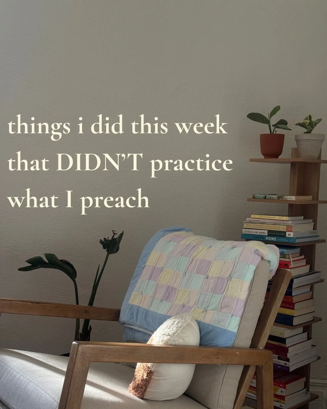 as a therapist I have a long list of coping skills &amp; the ways growth happens, the things that would help us heal. we can have the routines, the do&rsquo;s, the dont&rsquo;s &amp; all the in-between.

growth happens when we notice where we&rsquo;r