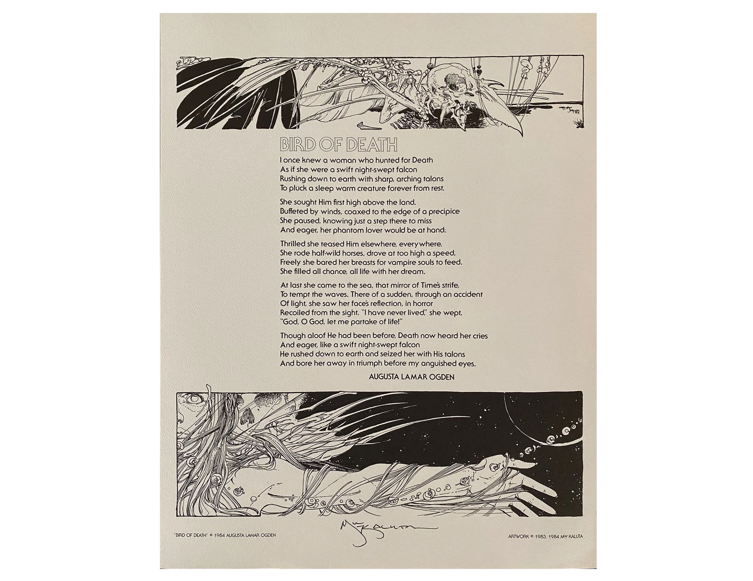 Bird of Death Poem