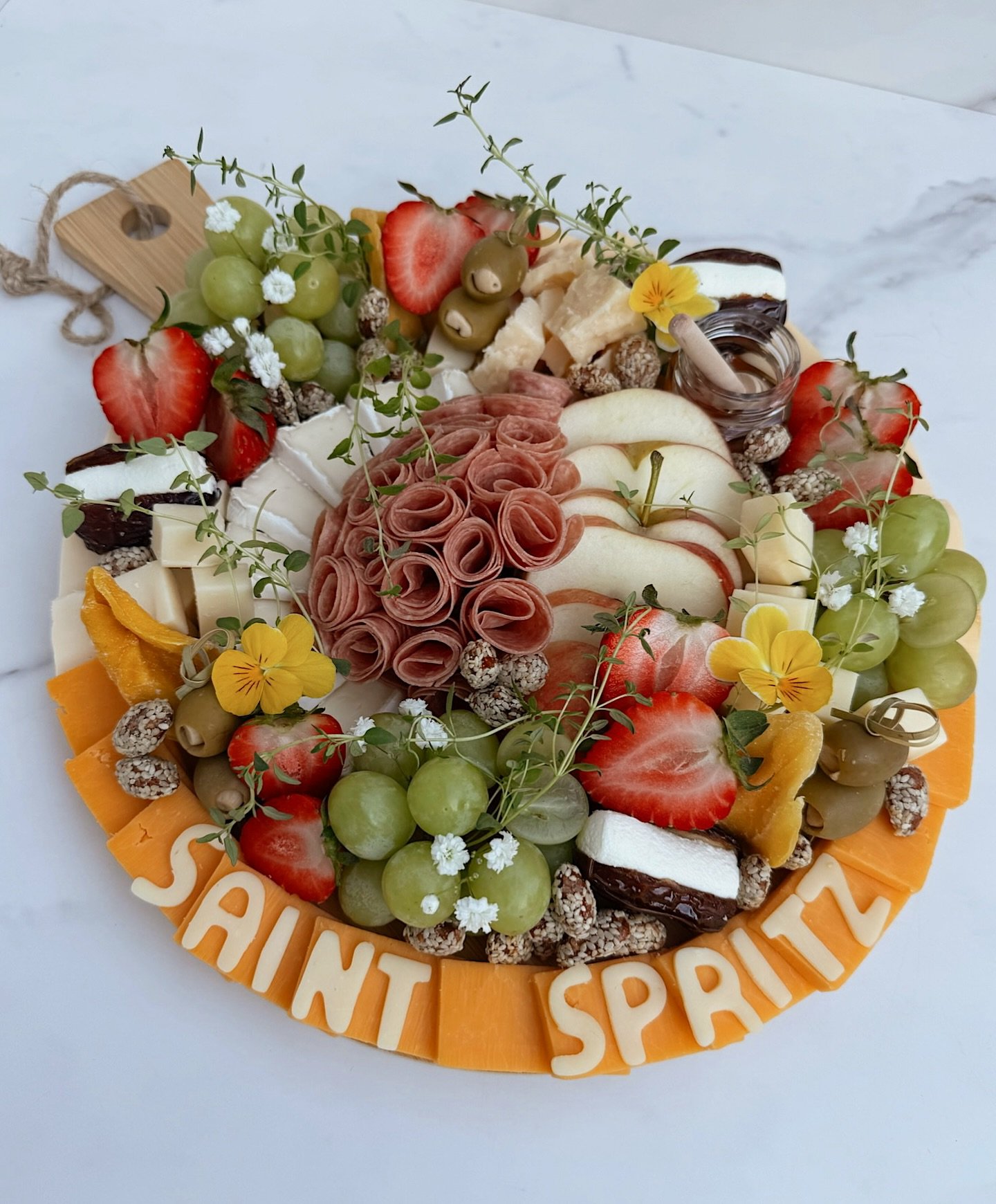 a charcuterie variety to kick off Summer ✨🍉🍒🍊🥂 we are so grateful for the immense orders over the weekend! 30+ boards delivered and enjoyed!!!! 

visit Gather30a.com for our updated menu