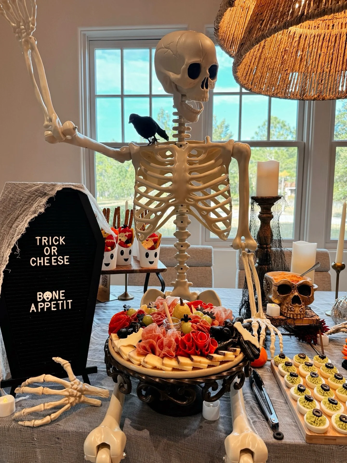 trick or cheese 💀🐦&zwj;⬛🧀 bone app&eacute;tit

this grazing table for the ghouls was a fun one!! visit gather30a.com to book your event ✨

Halloween eats, festive spooky charcuterie, 30A, trick or cheese, Halloween grazing table, Santa Rosa Beach