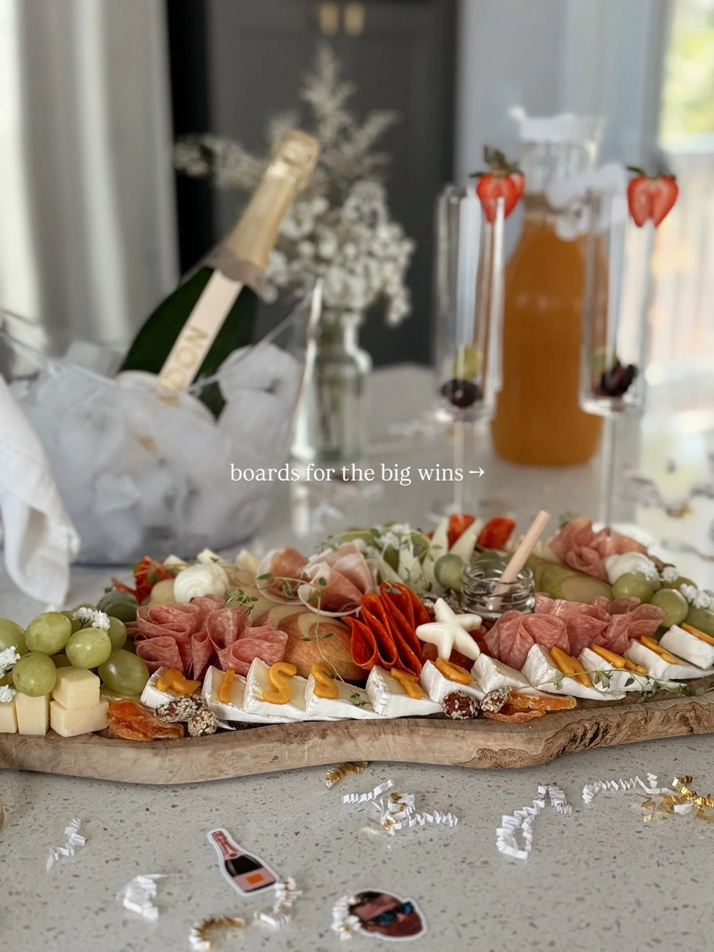 boards for the big wins 🤍

swipe for a few celebratory moments we&rsquo;ve shared together!