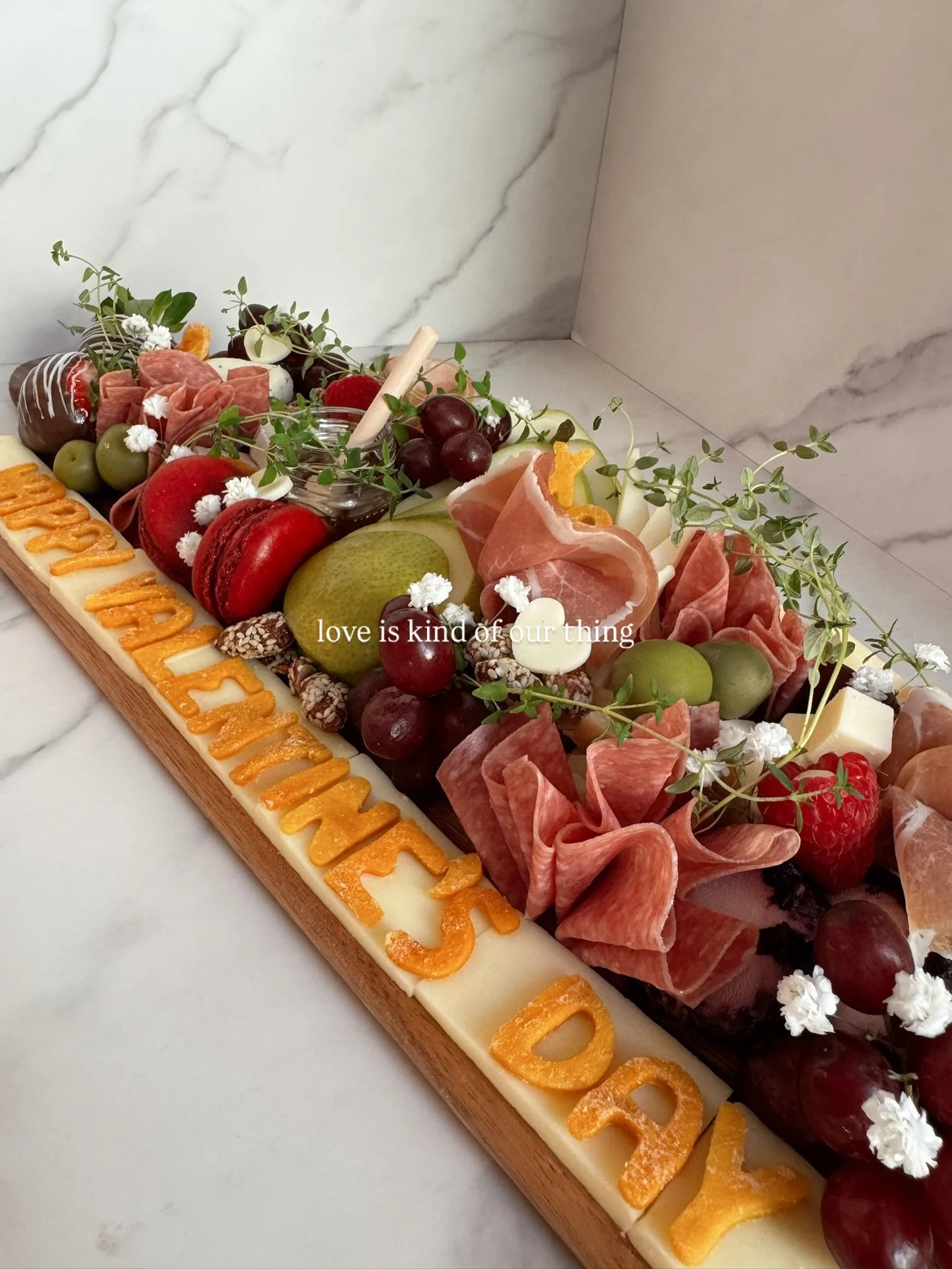 Cupid knows our address 💌

visit gather30a.com to place your order because love doesn&rsquo;t wait! 

#valentinescharcuterie #30afoodandwine #30a #rosemarybeachfl #gatheringboards30a