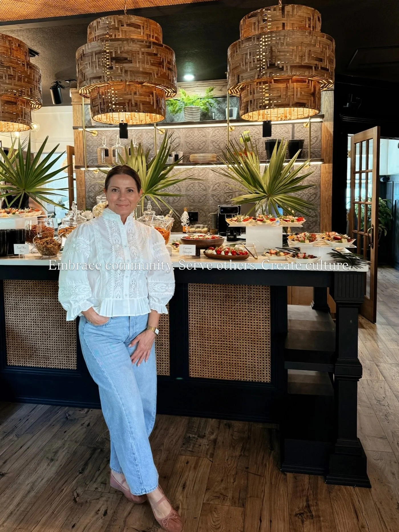 A grand opening done right! Honored to be part of @209.main&rsquo;s ribbon cutting event displaying our curated charcuterie, elegant hors d&rsquo;oeuvres, and classy trail mix bar! 🧀🍇✨🥂

visit gather30a.com to book an event!