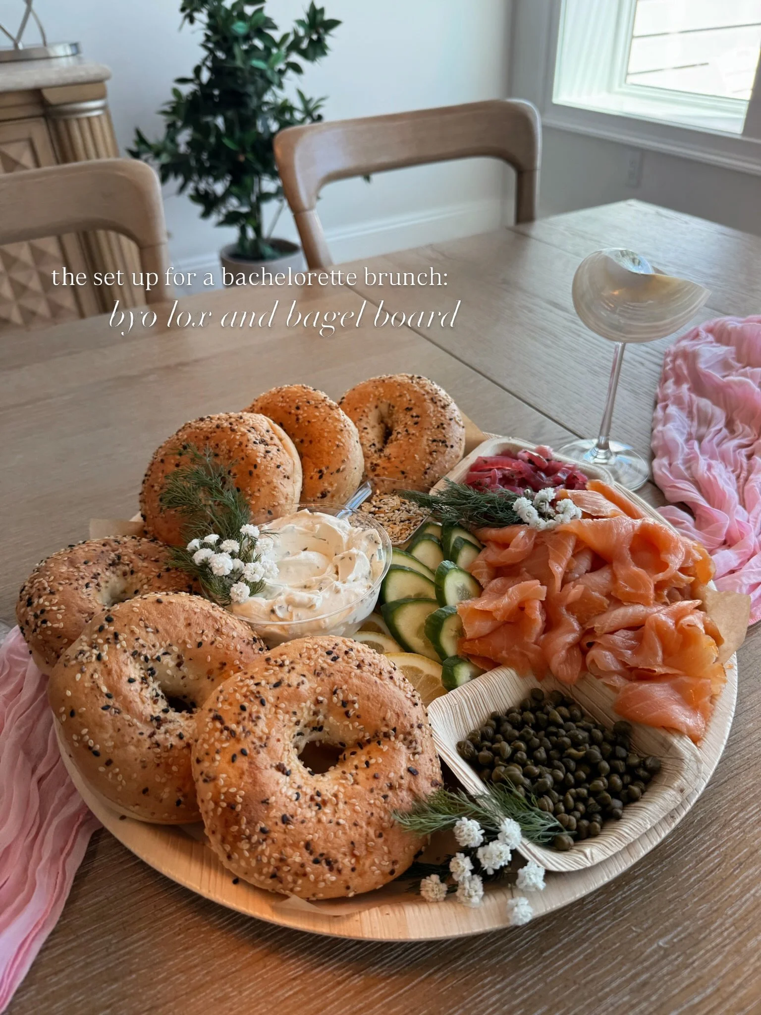 details of a bachelorette brunch! 

delivered to your rental for you and the girls to make the most of your 30a trip 🥯🥓🍋🍩

#30a #30acatering #gatheringboards30a #30acharcuterie
