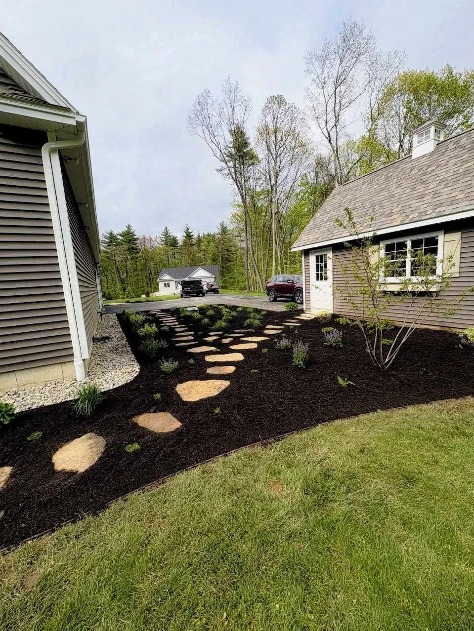 You don&rsquo;t have to eliminate all your lawn to make an impact - even small changes can transform how your property looks and functions.

We converted select turf areas into layered plantings using plants that thrive in our climate. The result?

?