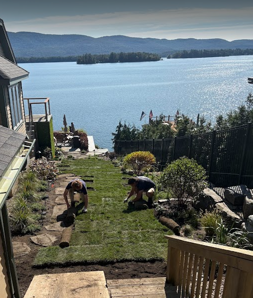 Lake George Lakeside Landscape