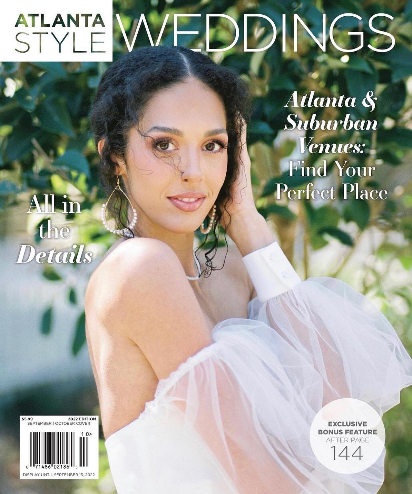 🦋Cover alert 🦋 The Wildflower 301, along with an incredible vendor team, was featured on the cover of @atlantastyleweddings 

This stunning inspiration shoot was photographed early in the year so you can see what early spring looks like in the gard