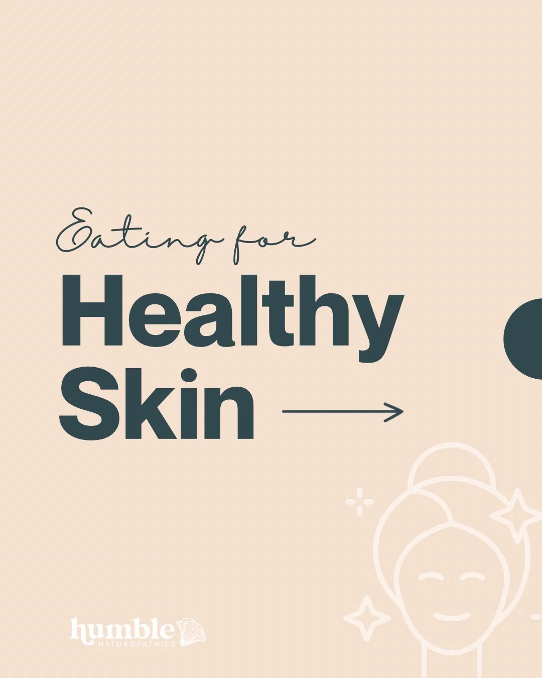 Healthy skin starts within! 

What you&rsquo;re doing topically is important, but so is what is happening internally. There are so many factors that can impact your skin health, including:

🔸Diet
🔸Sleep
🔸Stress
🔸Hydration
🔸Gut health
🔸Hormones
