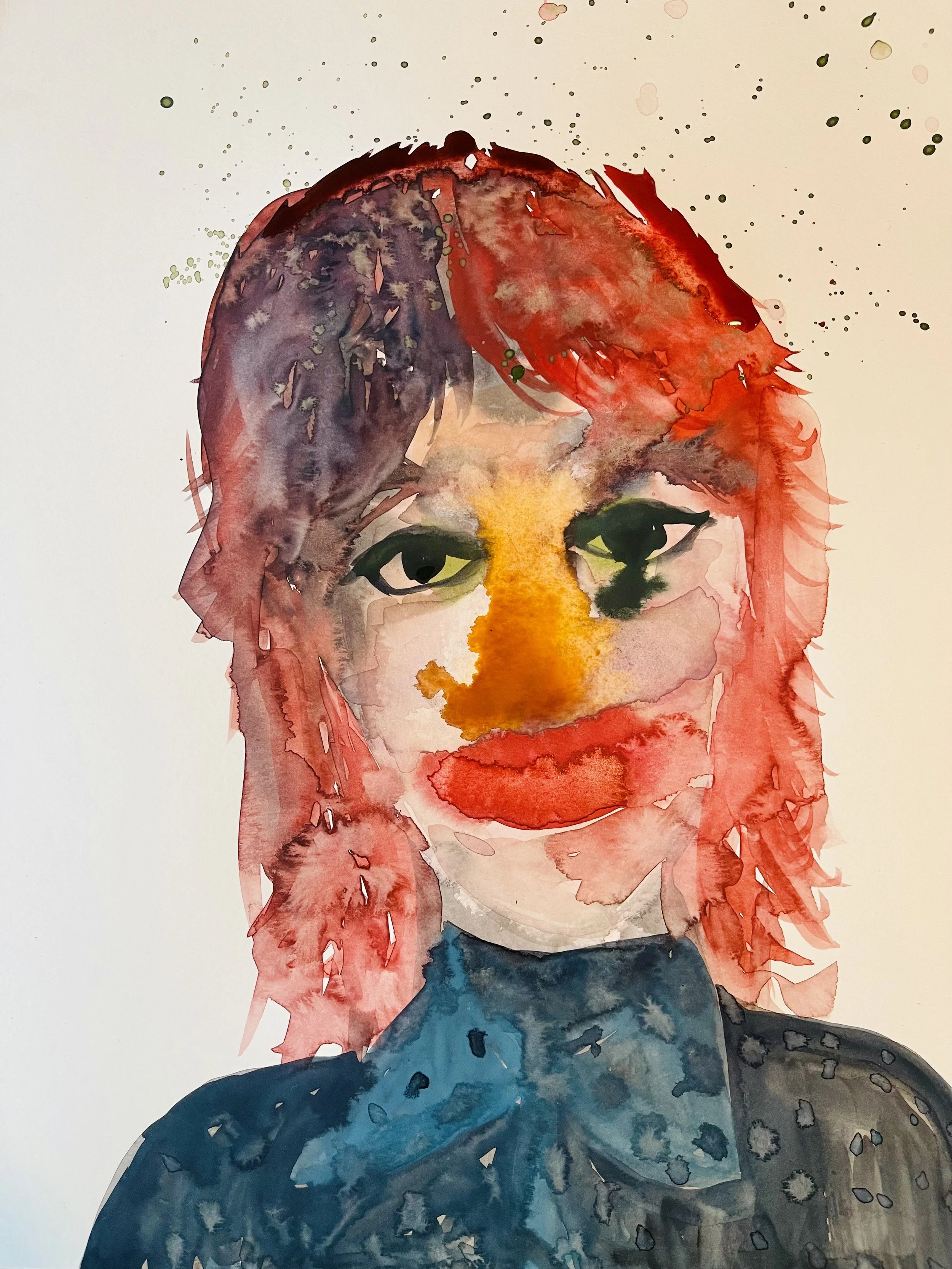 Gouache Portraits 2024