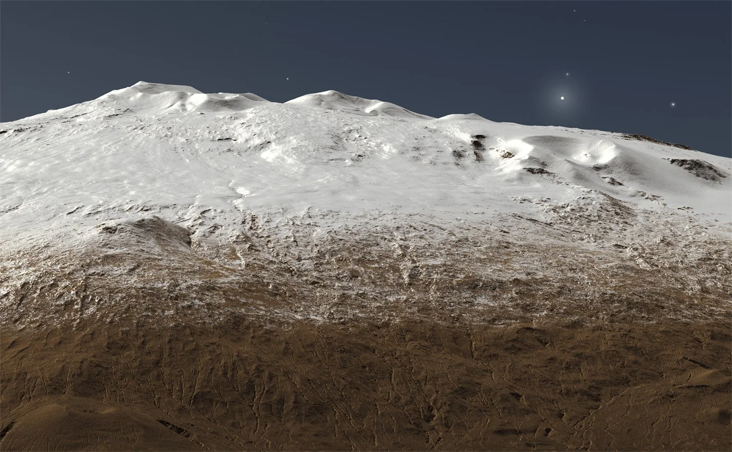 In My Dreams I Am On A Mountain - Digital archival print on canvas - Detail