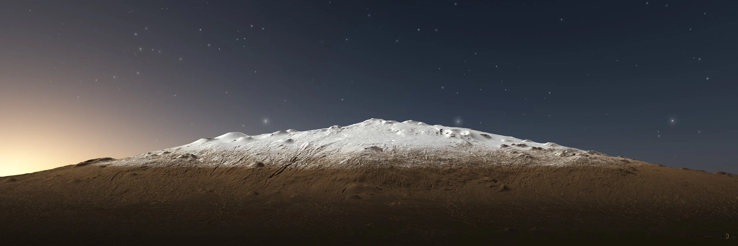 In My Dreams I Am On A Mountain - Digital archival print on canvas
