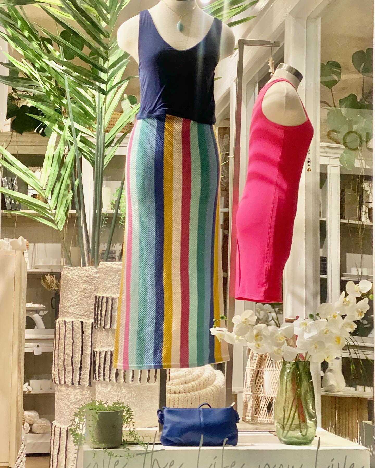 Summer vibes are in full swing! 🌴 Turn heads with our Cabana stripe maxi skirt - say hello to sunshine and style! ☀️ 

Tuesday-Saturday 10-6pm!
Sunday 12-5pm!
&bull;
&bull;
&bull;
&bull;
&bull;
&bull;
 #SummerStyle #IslandVibes #islandlife #soulhous