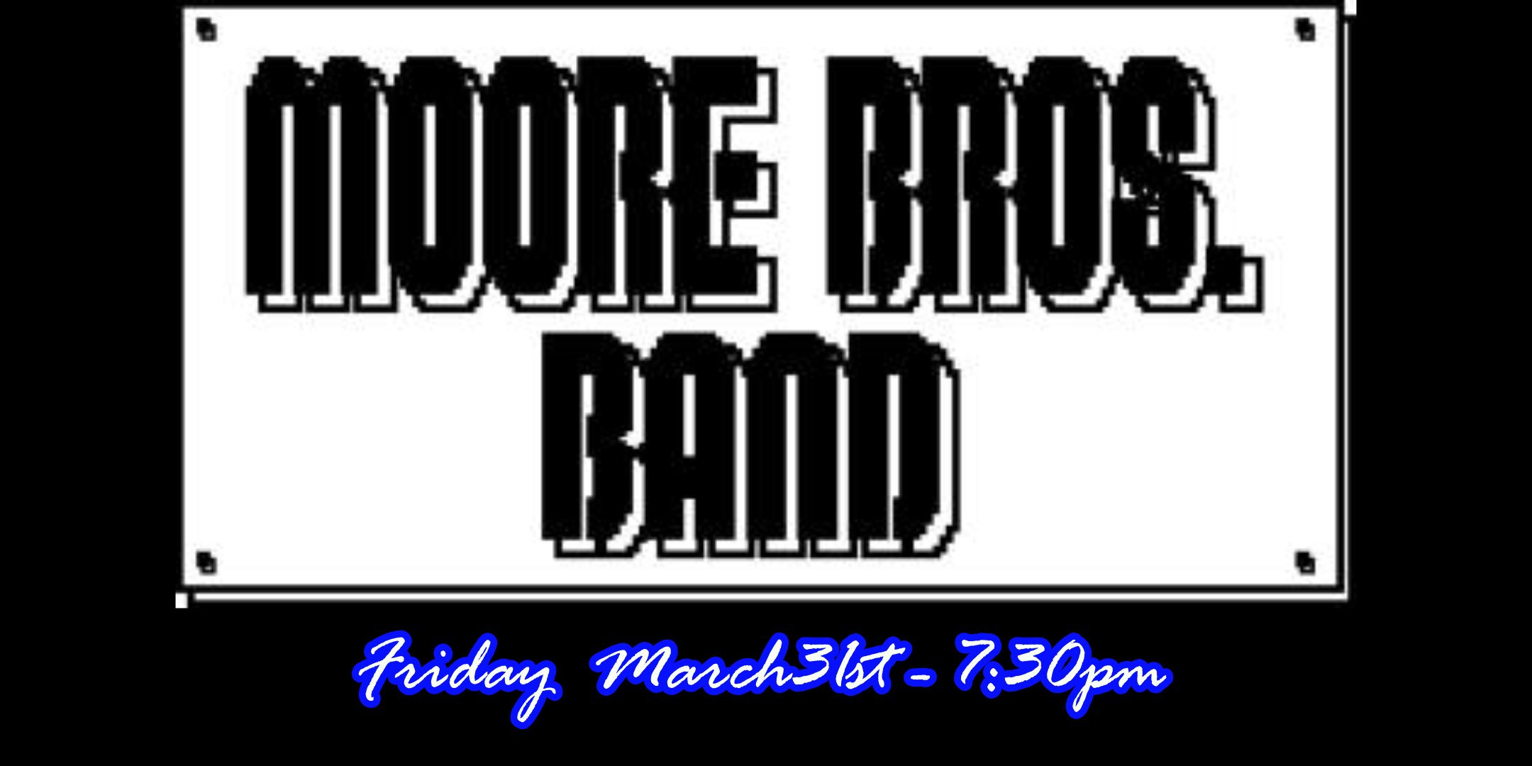 THE MOORE BROS. Live at ARTIES