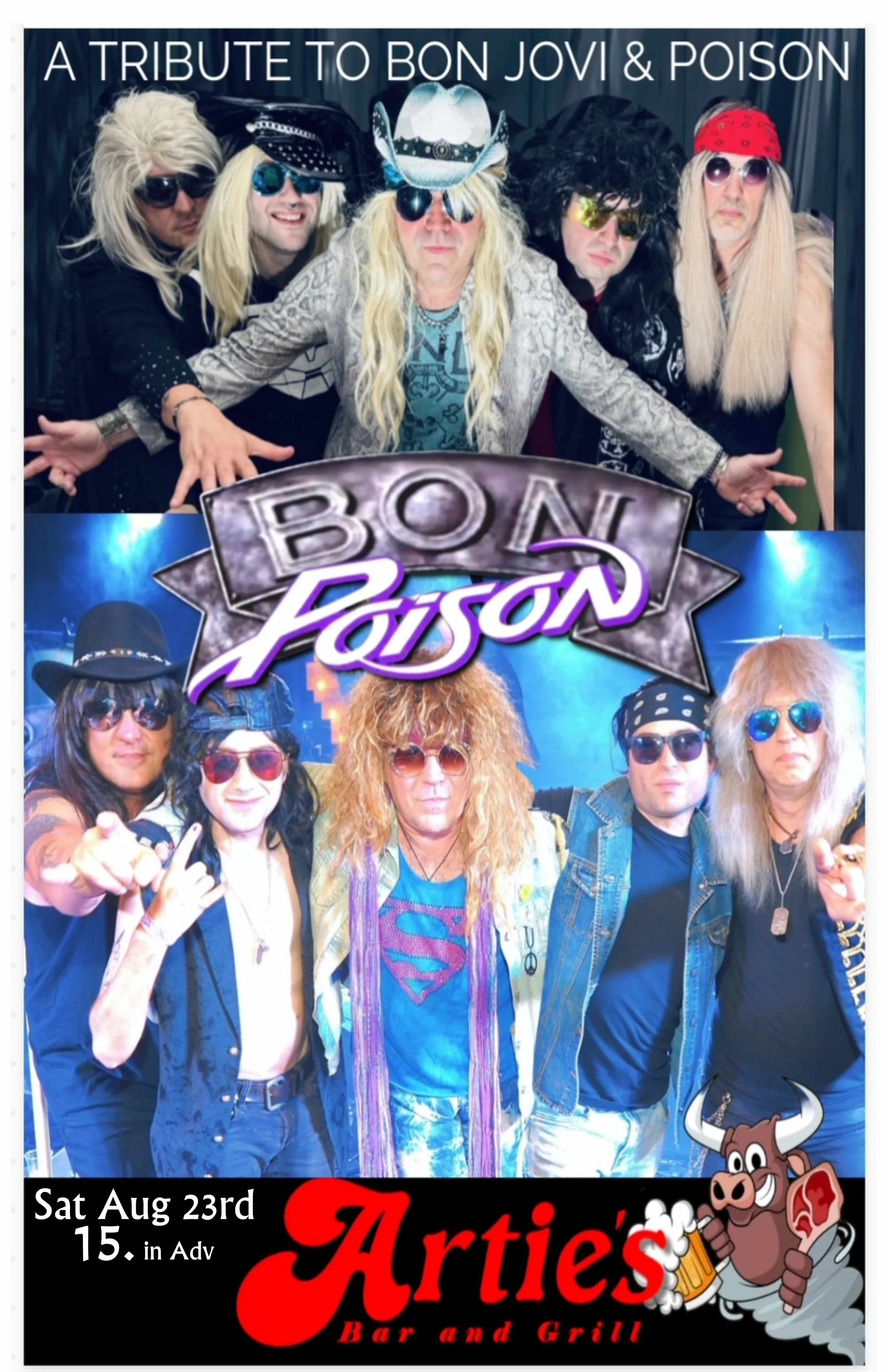 BON POISON - The best of Bon Jovi and Poison