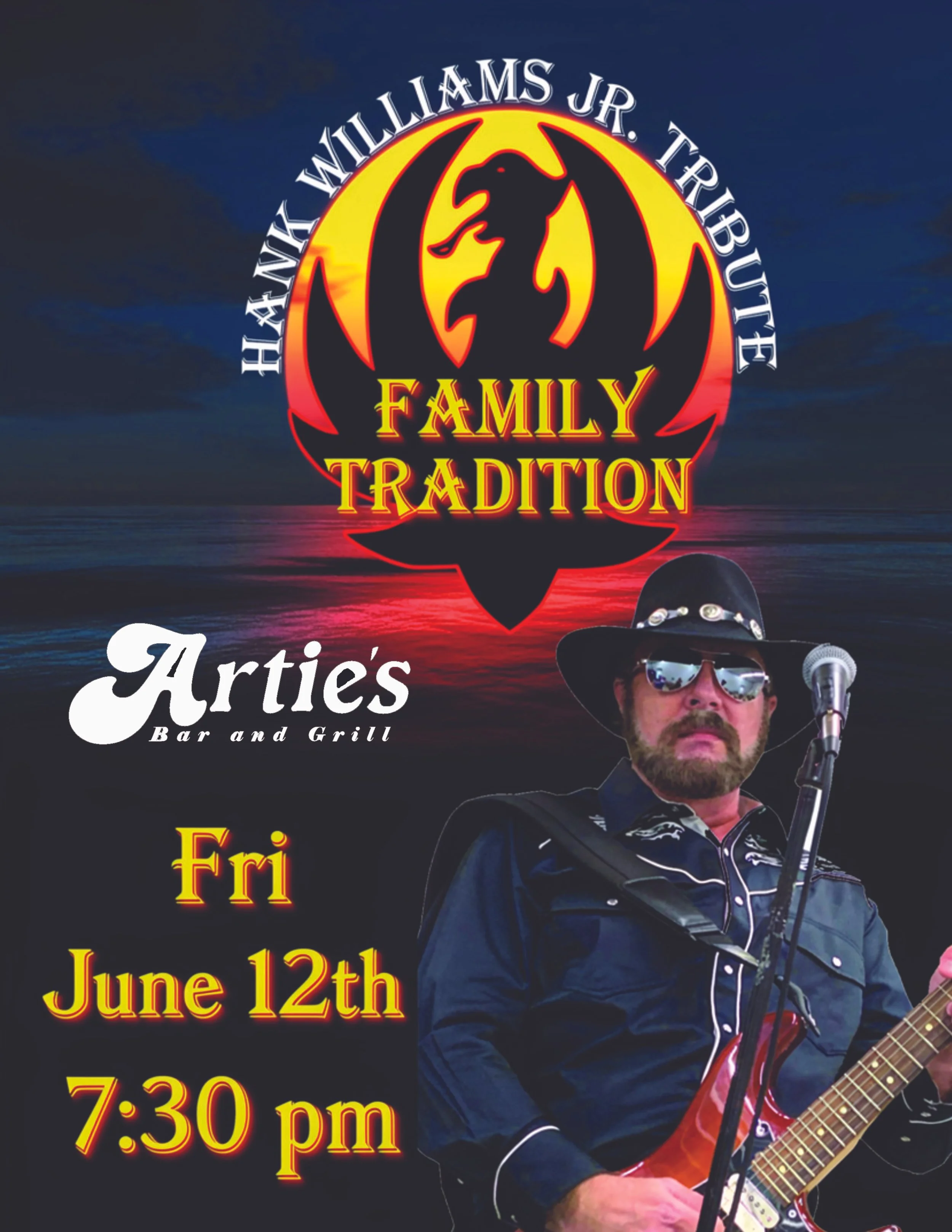 HANK WILLIAMS JR TRIBUTE - FAMILY TRADITIONS