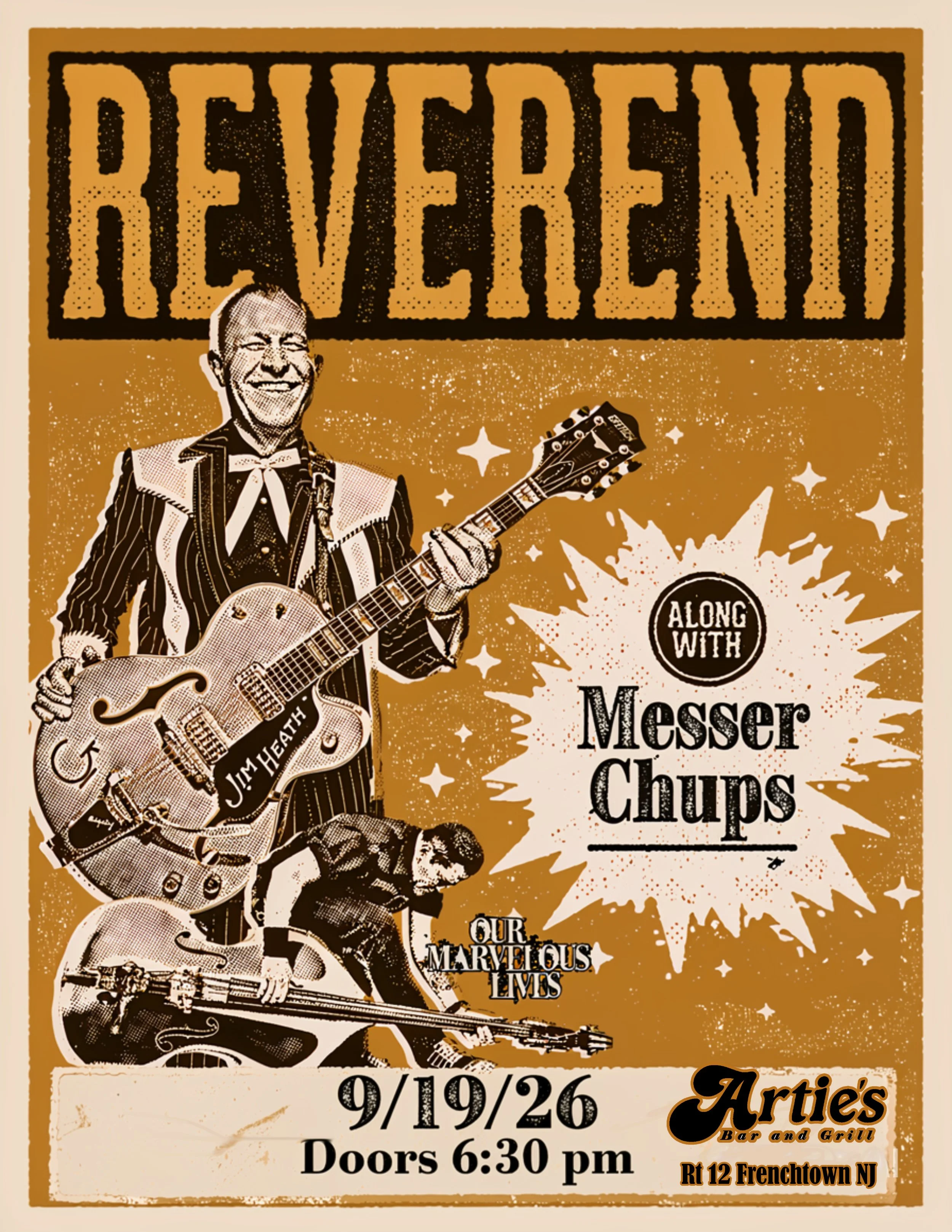 REVEREND HORTON HEAT and the SURFRAGETTES 