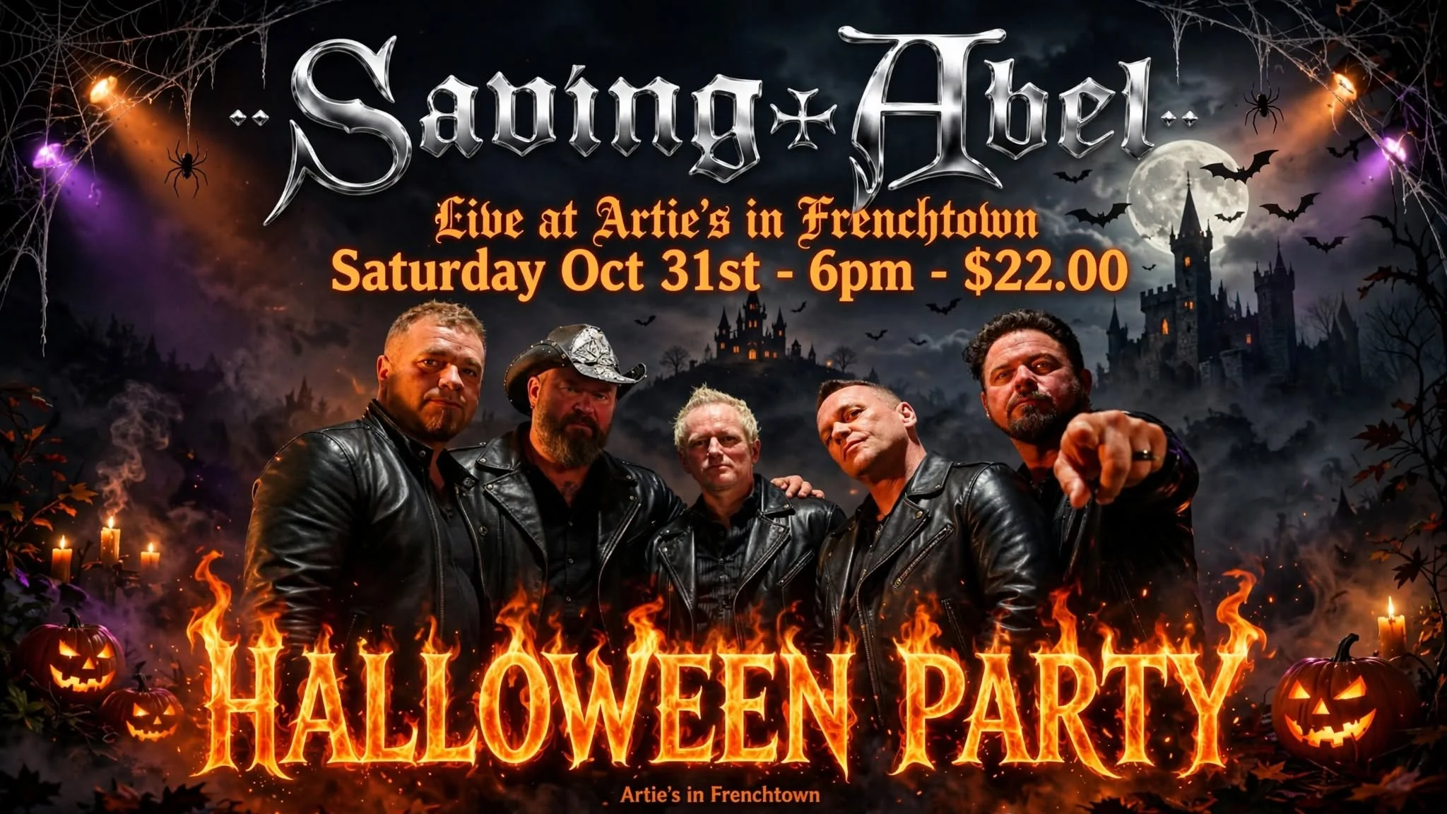 SAVING ABEL Halloween party 