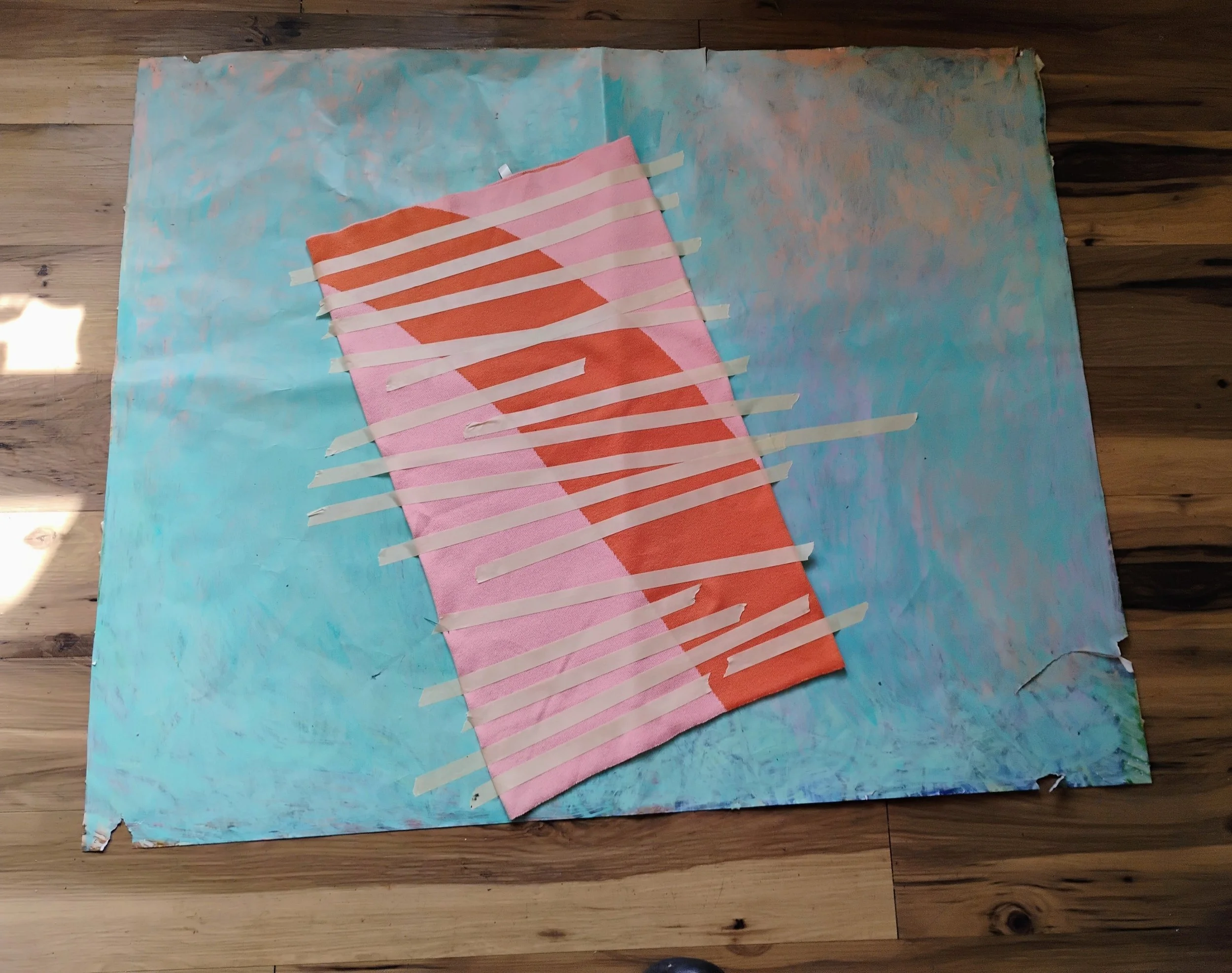 Painting design for skirt
