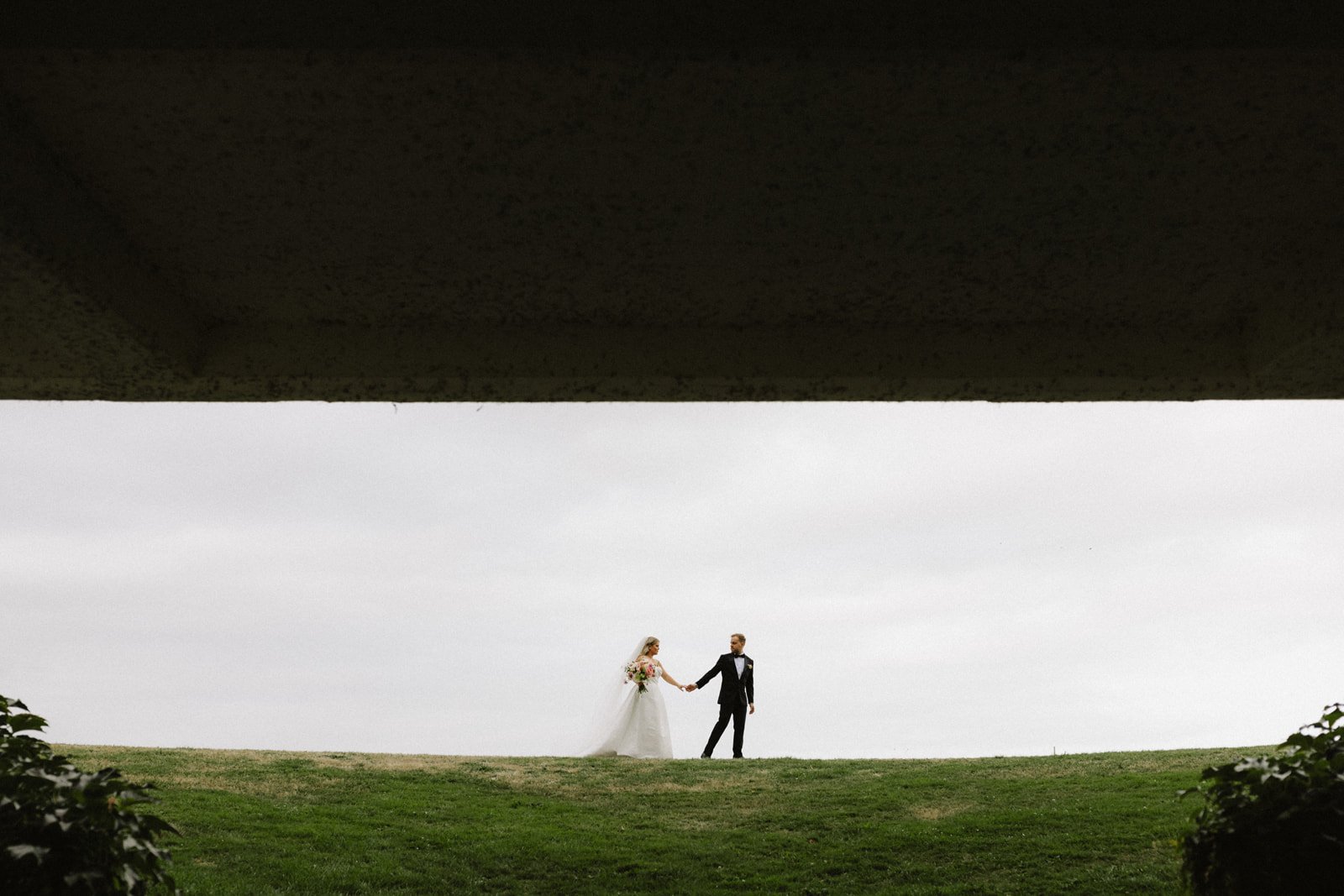 Rose and smith wedding, married couple