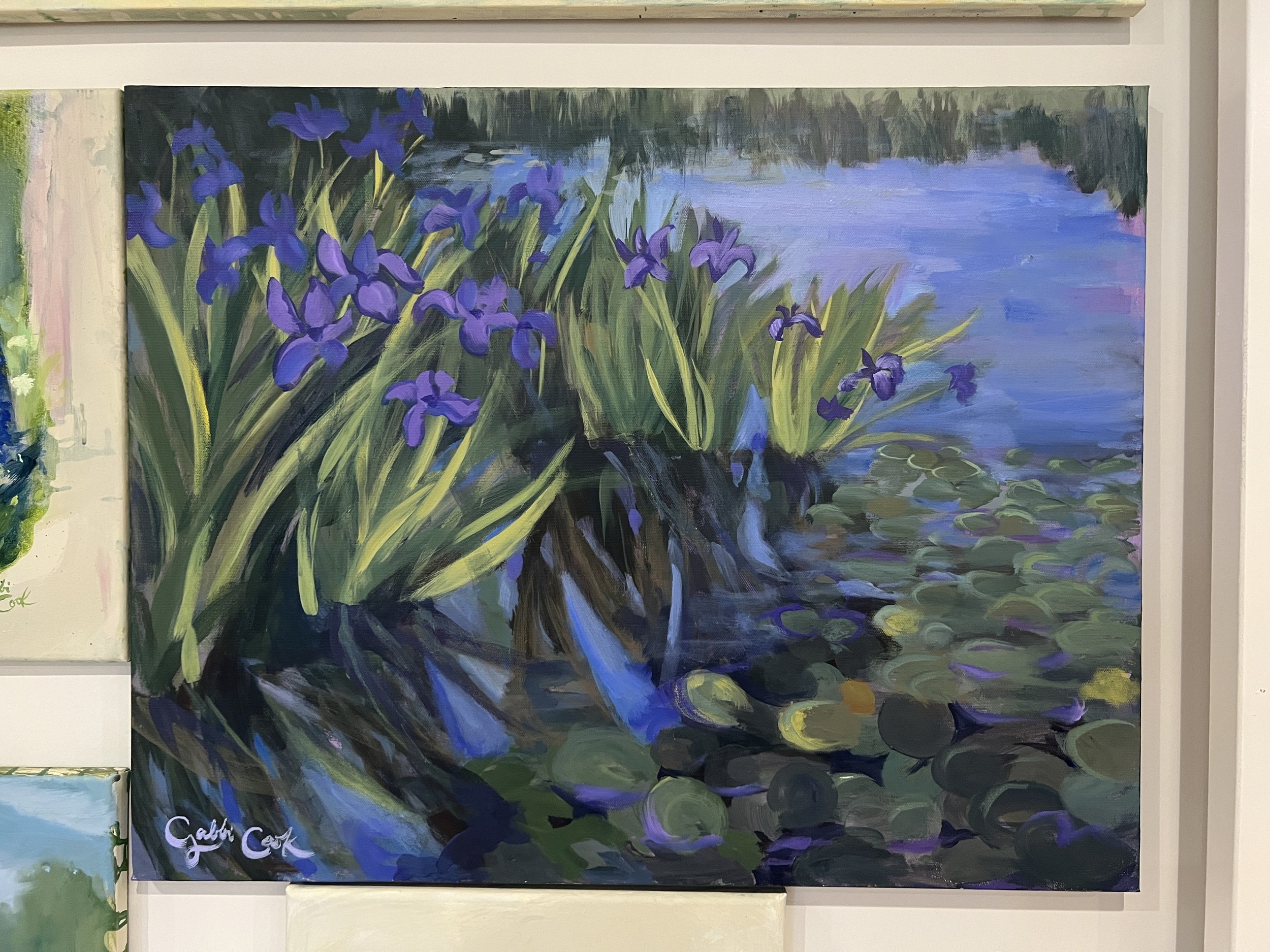 Lily Pads at Dusk