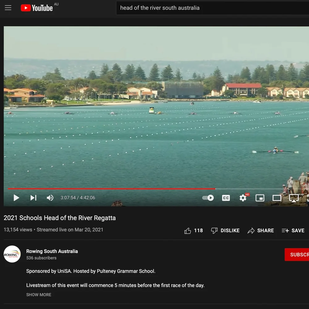 16 March 2024 South Australia Head of the River School Rowing Regatta
