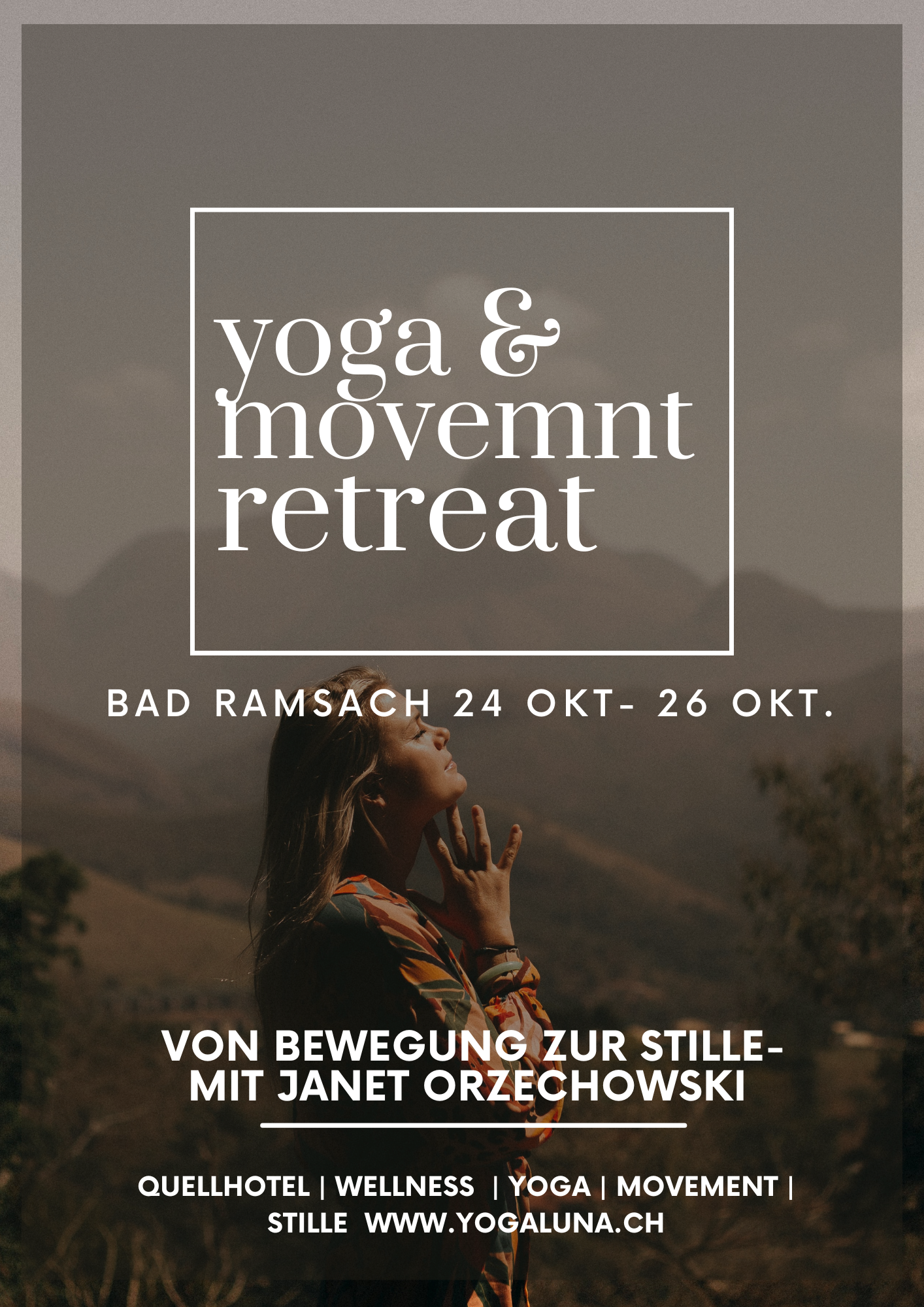Quellhotel Bad Ramsach Yoga Retreat mit Janet