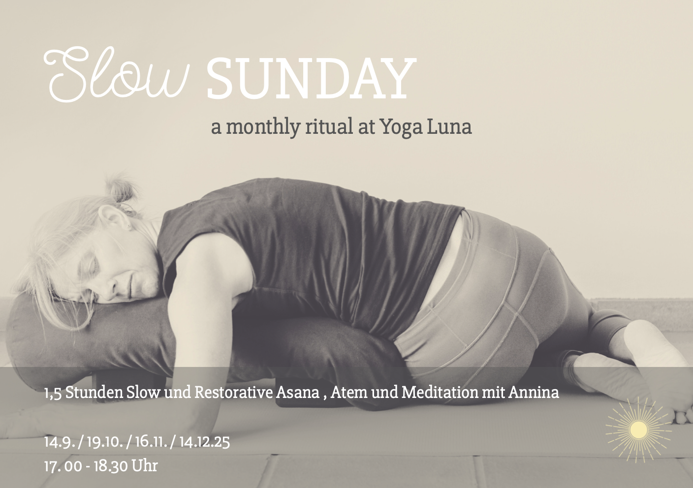 Slow Sunday - A Monthly Ritual