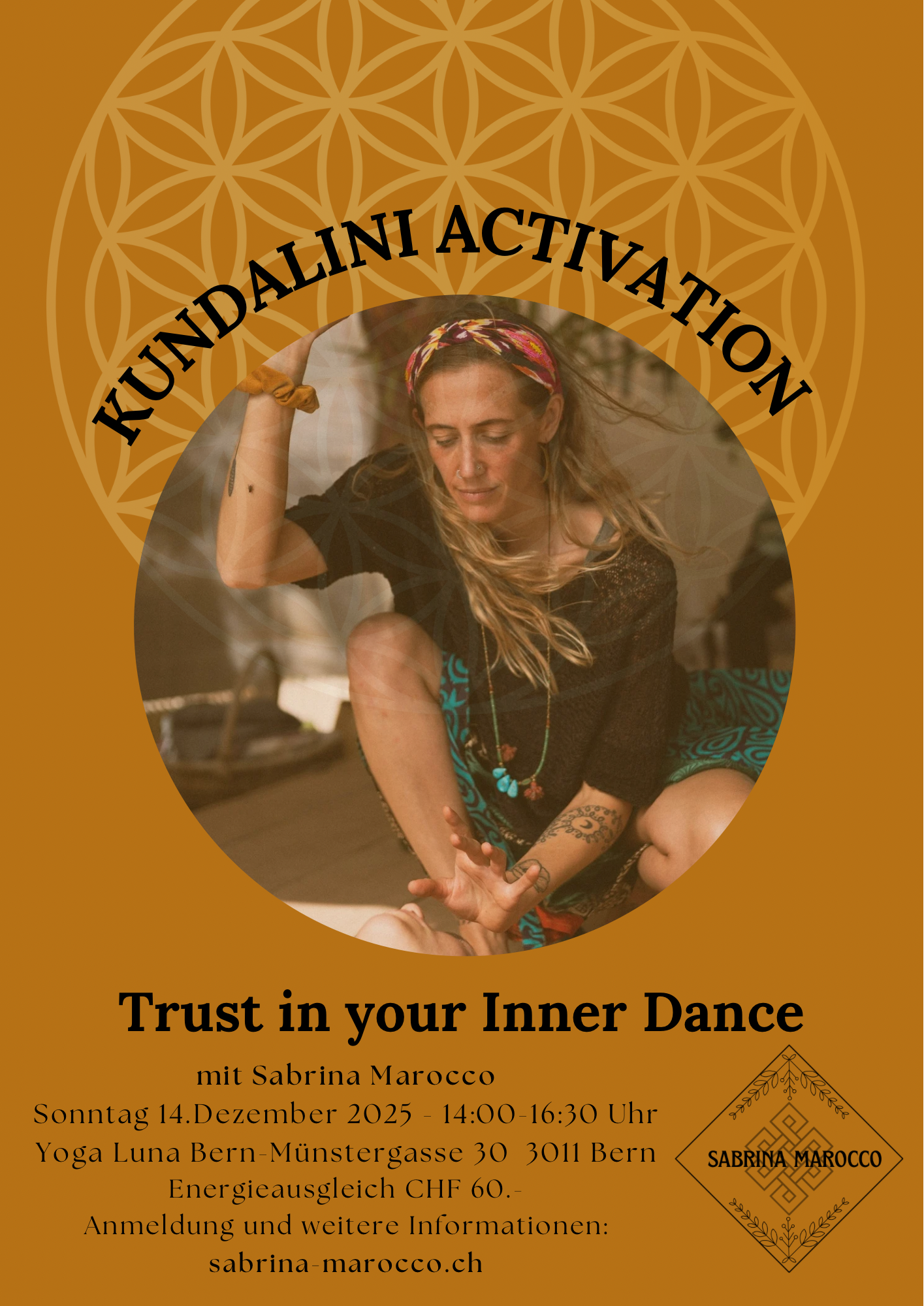 Kundalini Activation & Integration workshop mit Sabrina Marocco
