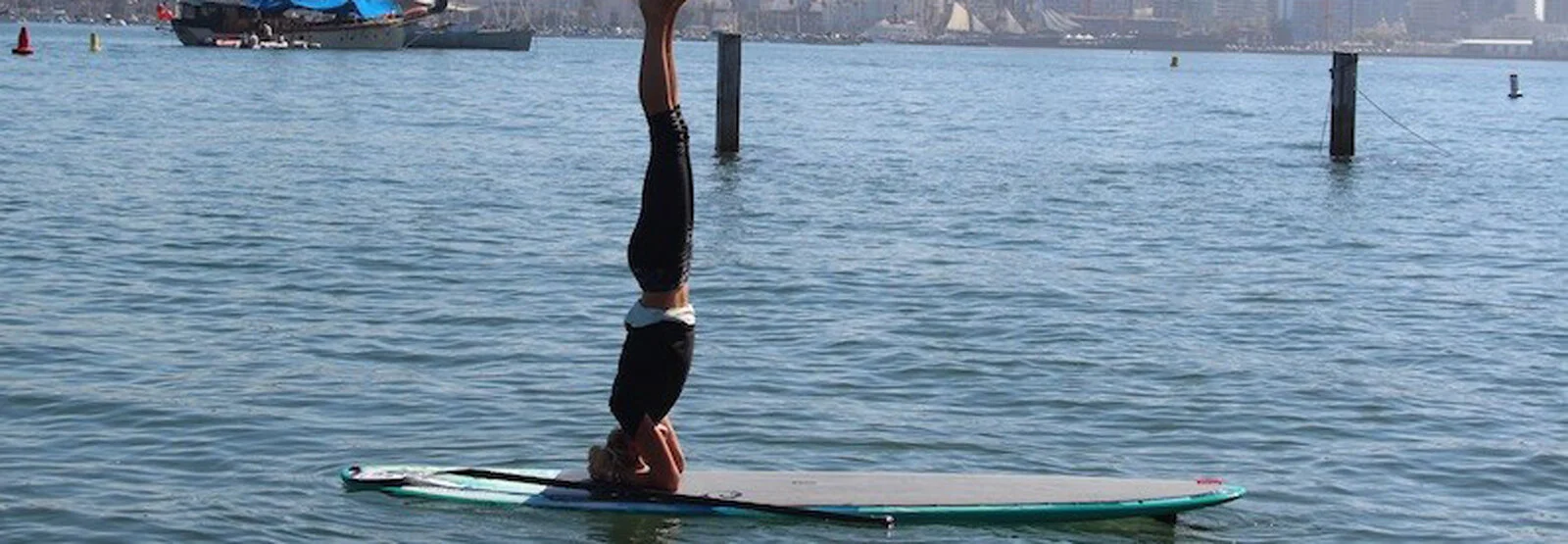 How To: Supported Headstand on a Paddleboard