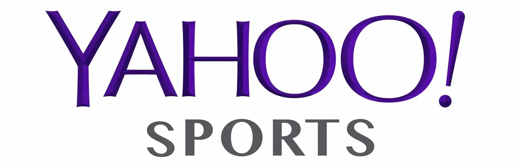 Yahoo Sports logo in purple and gray text.