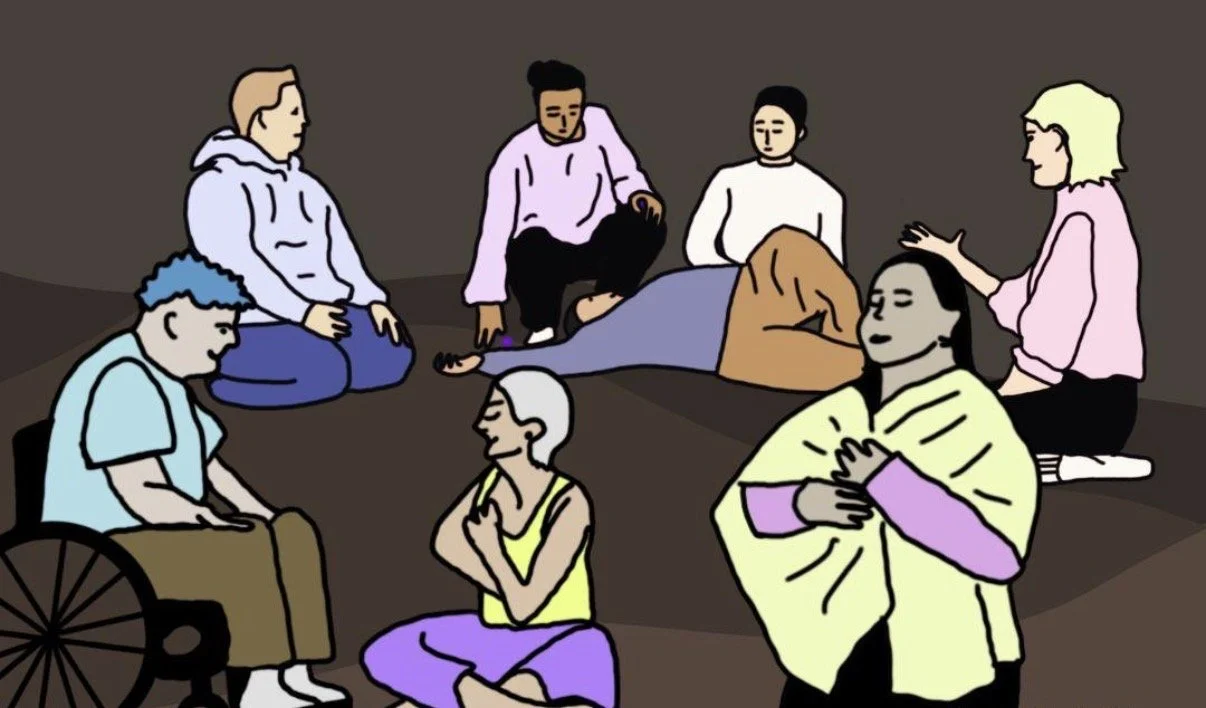 VERKÖRPERT BEGLEITEN – somatisches Coaching und Körperarbeit in traumasensibler und machtkritischer Praxis // Baustein A - Modul 1