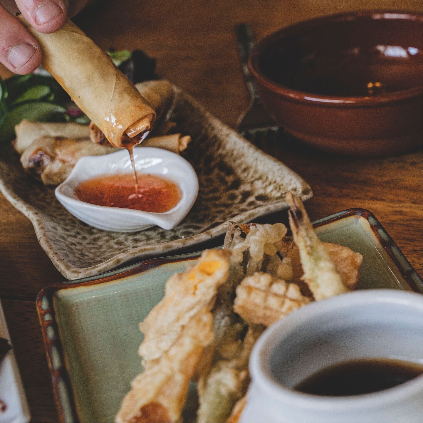 Vegetable spring rolls &amp; tempura! #tambayankitchen 🇵🇭